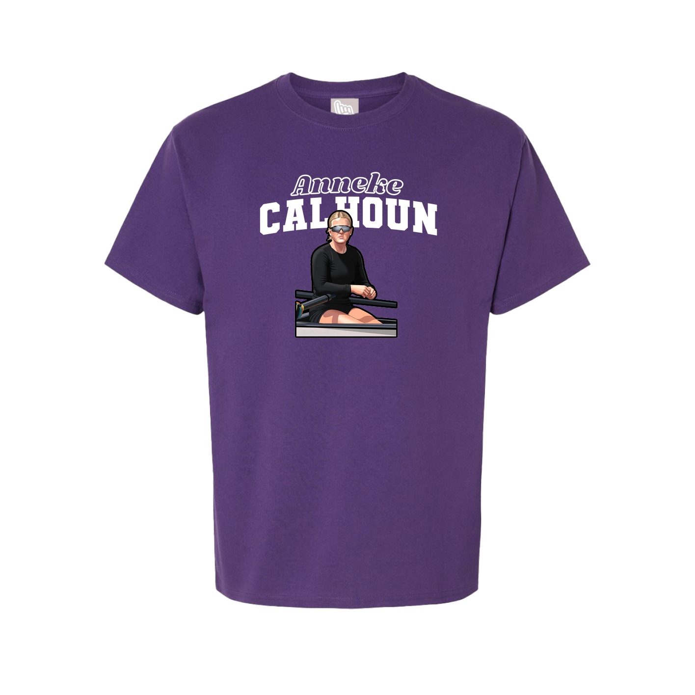 Tee — Name Arch in Purple