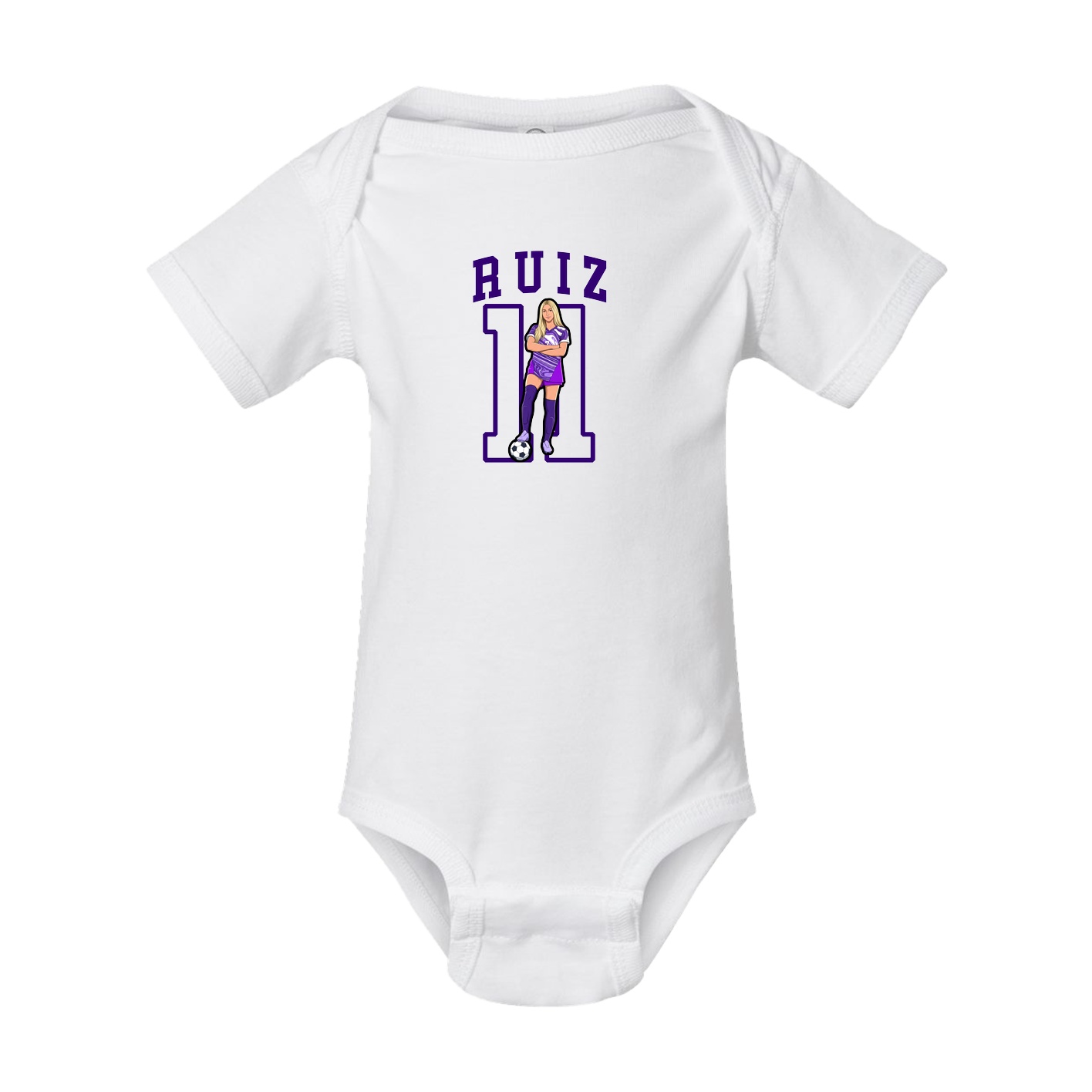 Baby Onesie — Shirsey in White