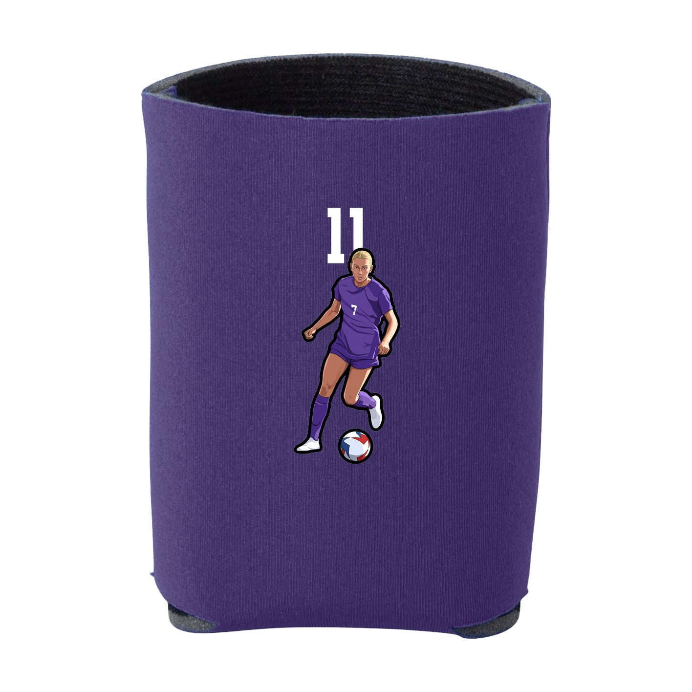 Can Holder — Number Top in Purple