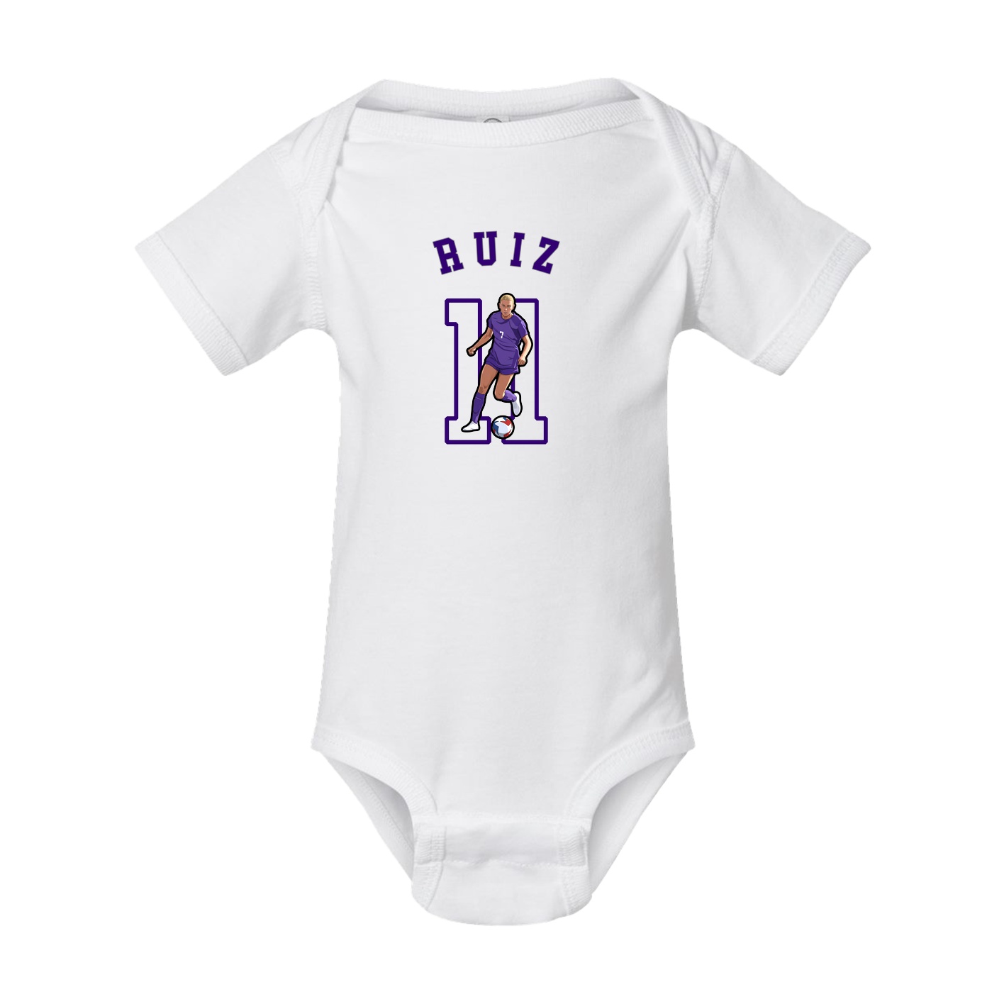 Baby Onesie — Shirsey Arch in White