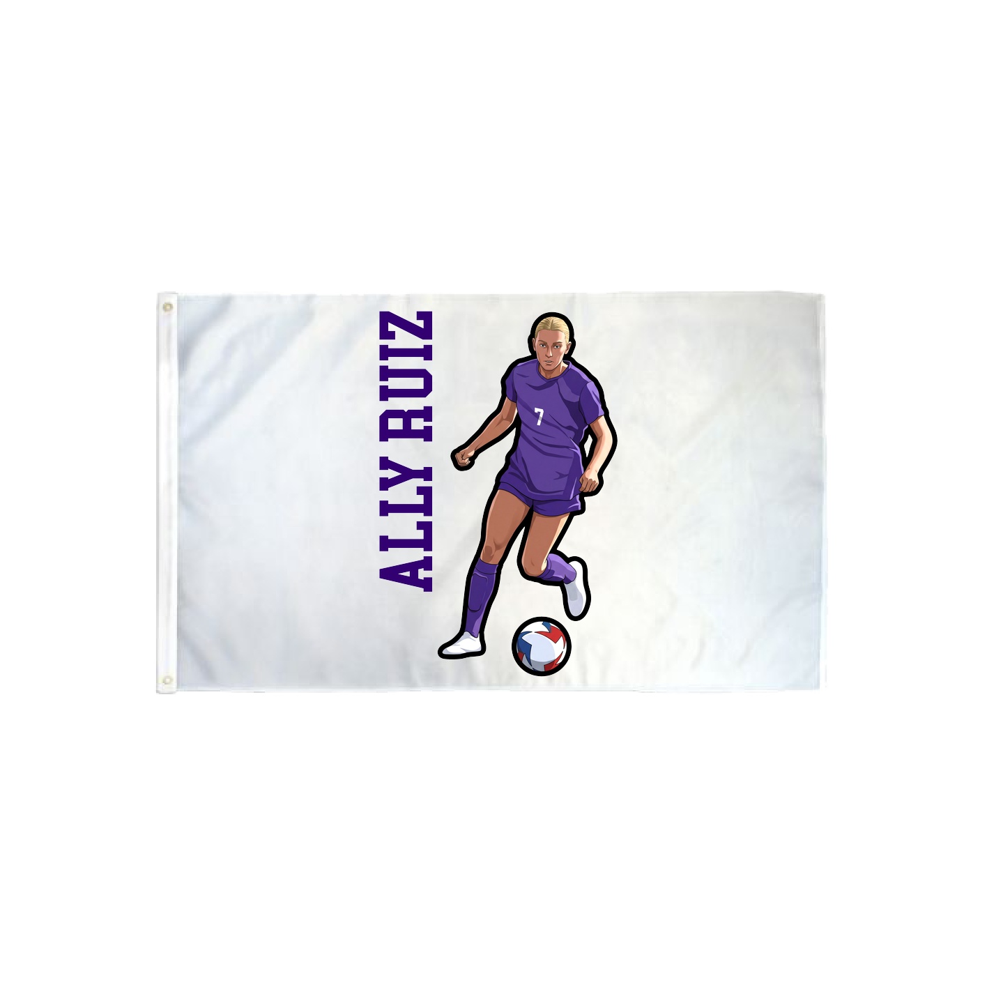 3x5 Flag — Name Vertical in Classic