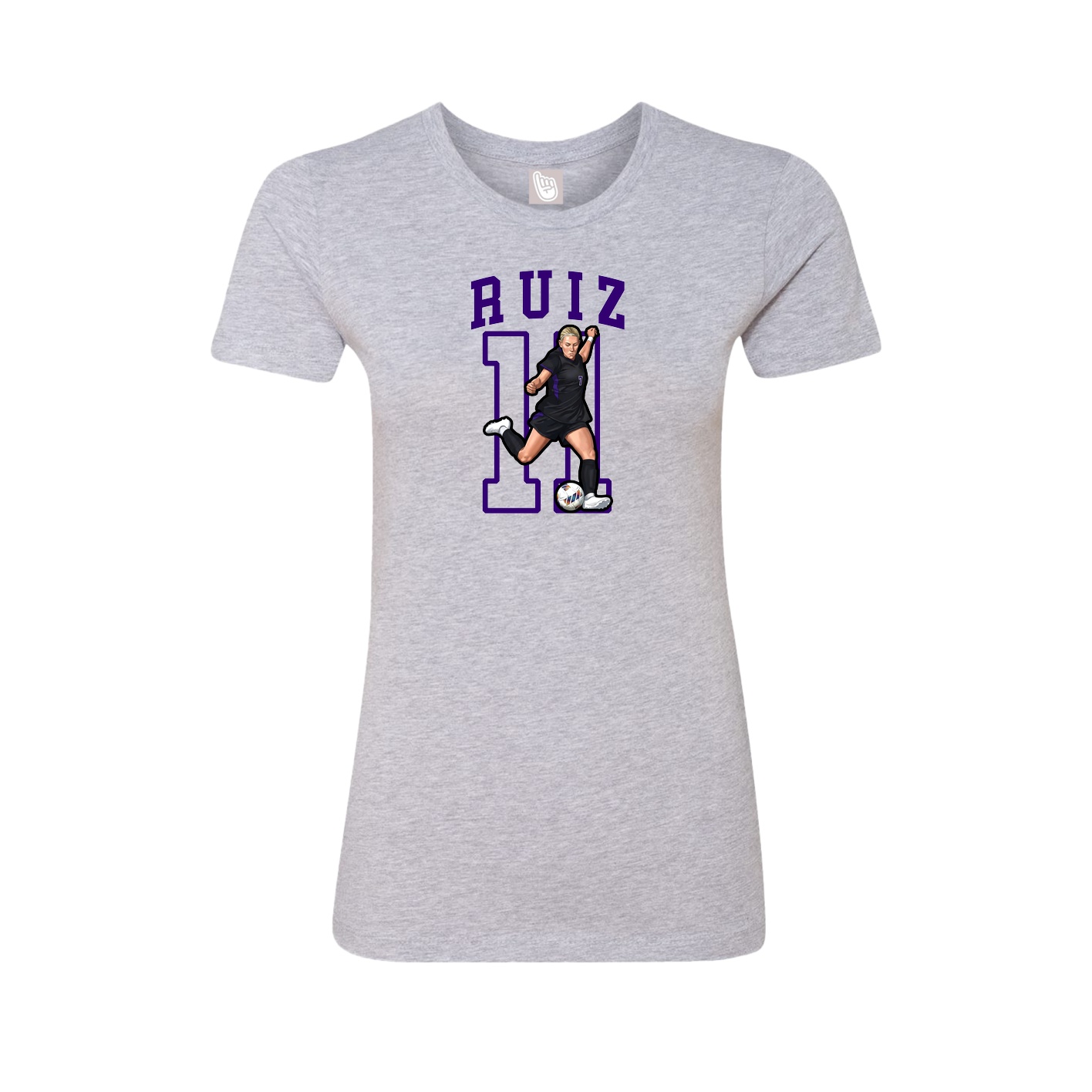 Womens Tee — Shirsey in Grey