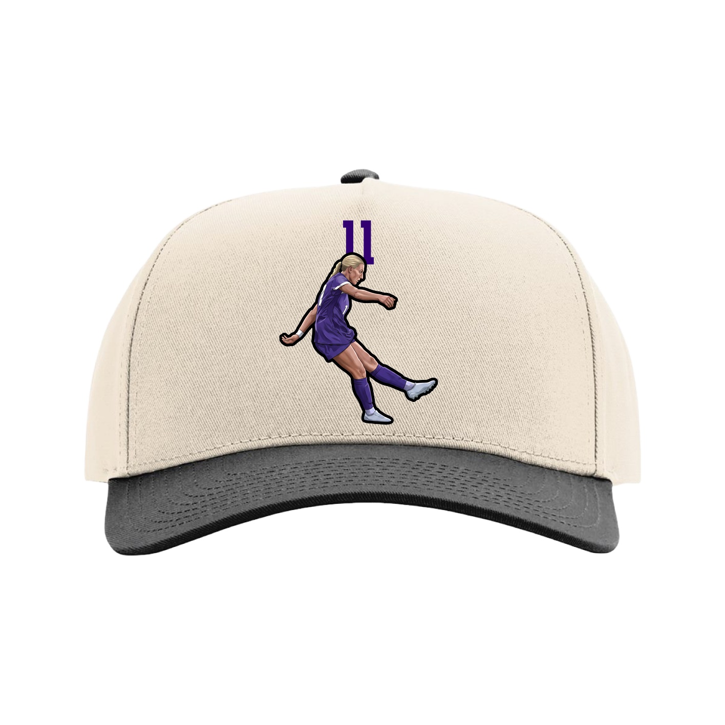 Full Fabric Five-Panel Champ Cap