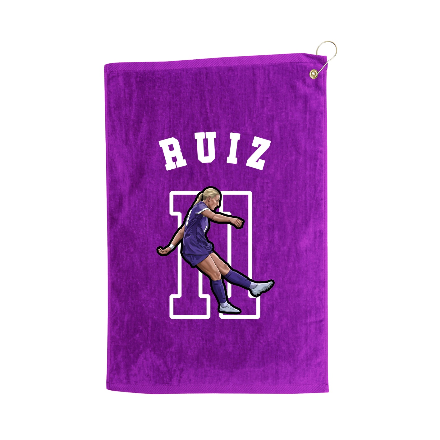 Golf Towel — Shirsey Arch in Purple