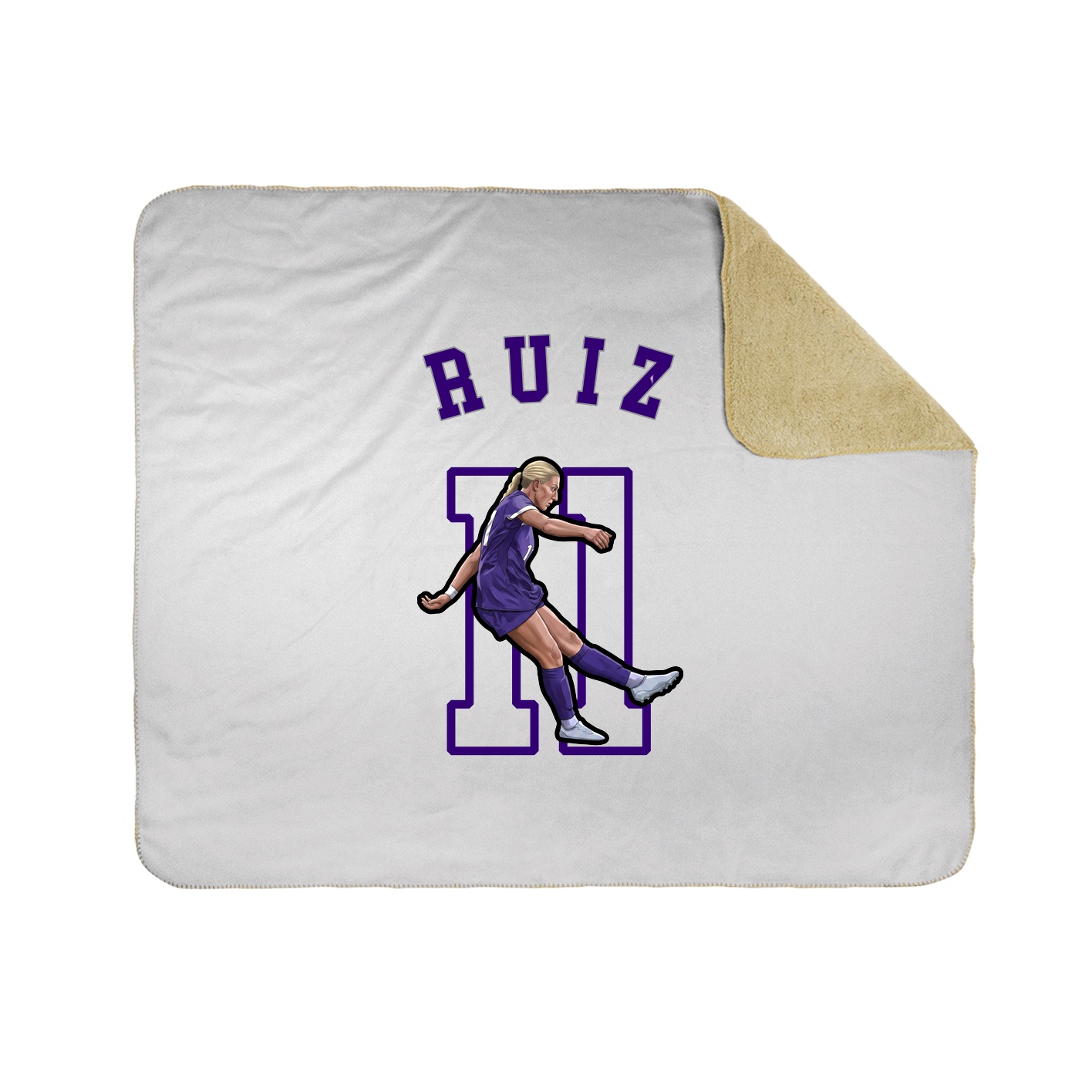 Throw Blanket — Shirsey Arch in White