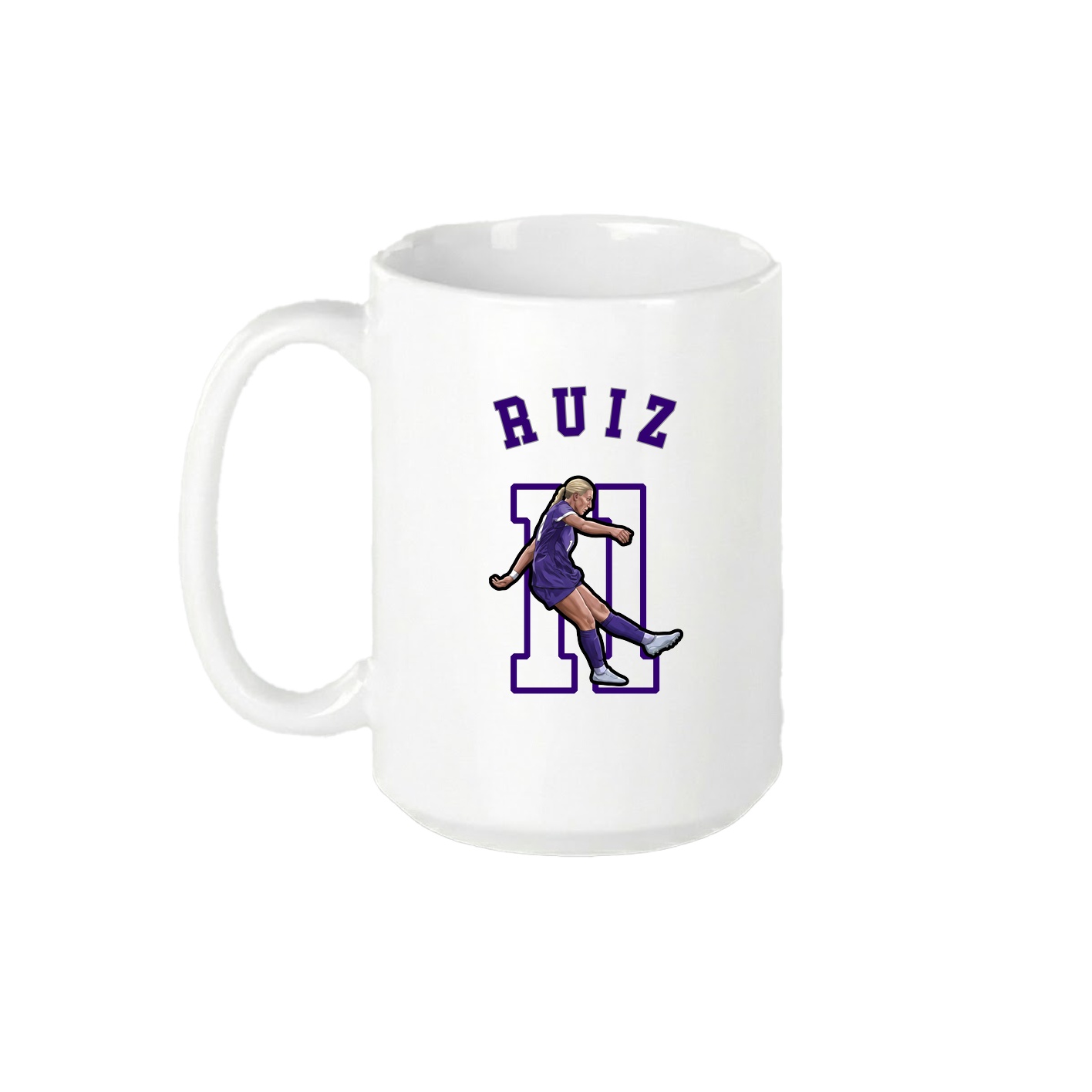 15oz Coffee Mug — Shirsey Arch in White