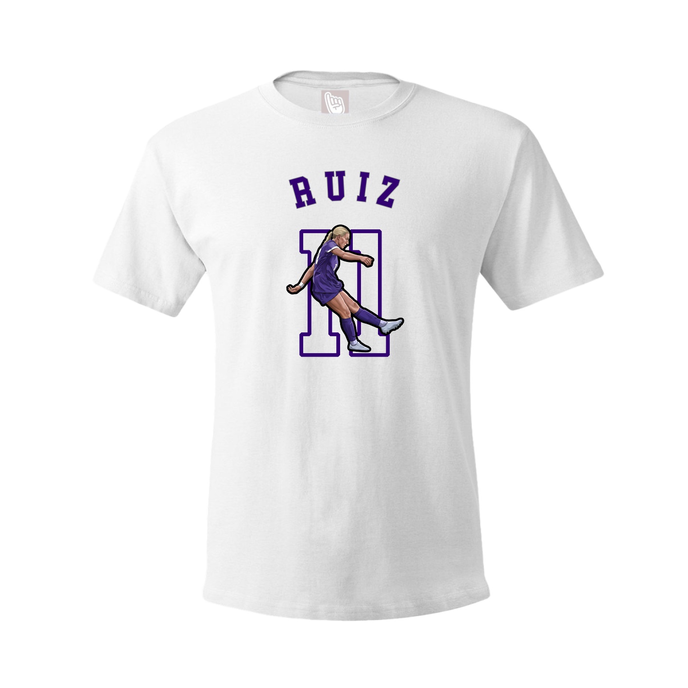 Youth Tee — Shirsey Arch in White