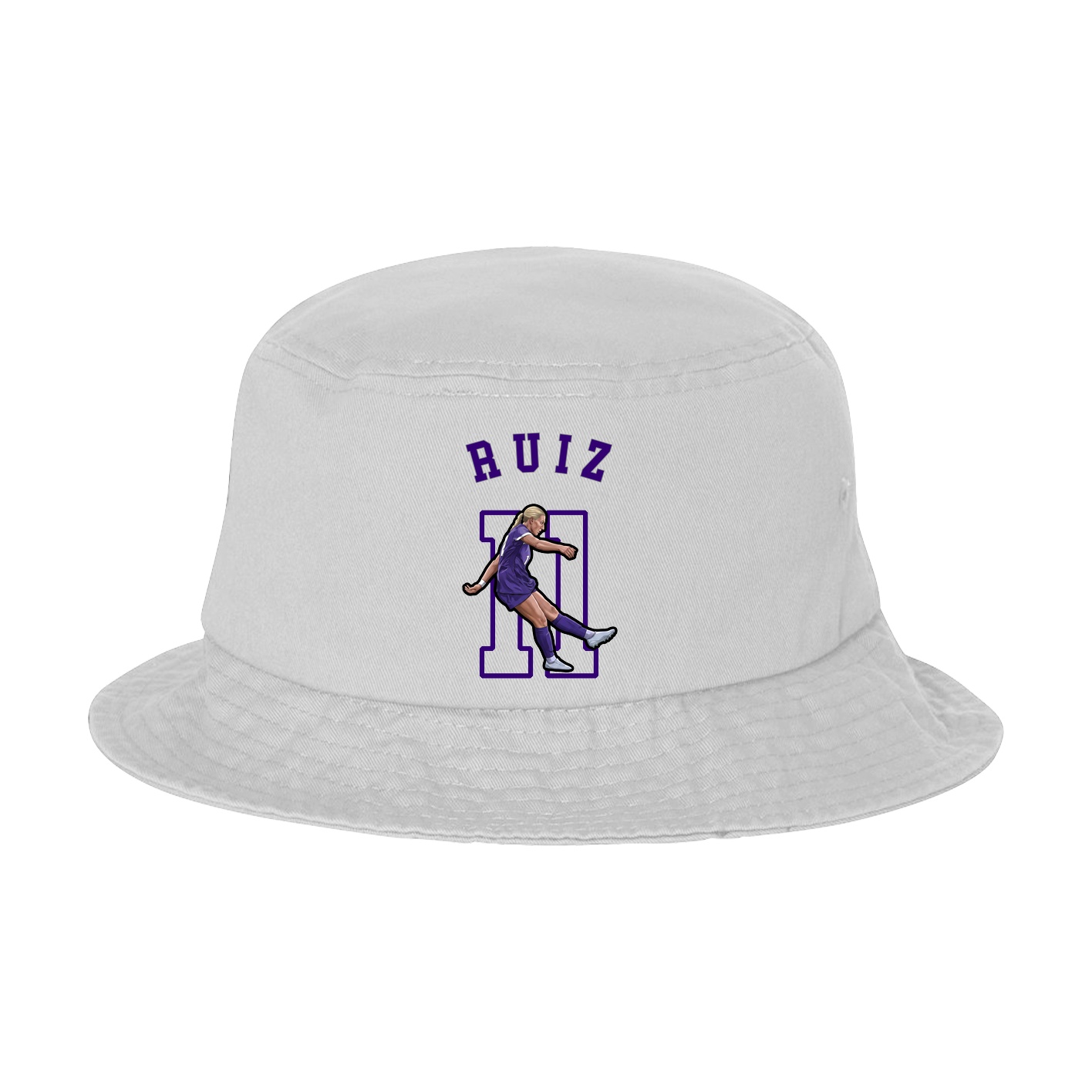 Bucket Cap — Shirsey Arch in White