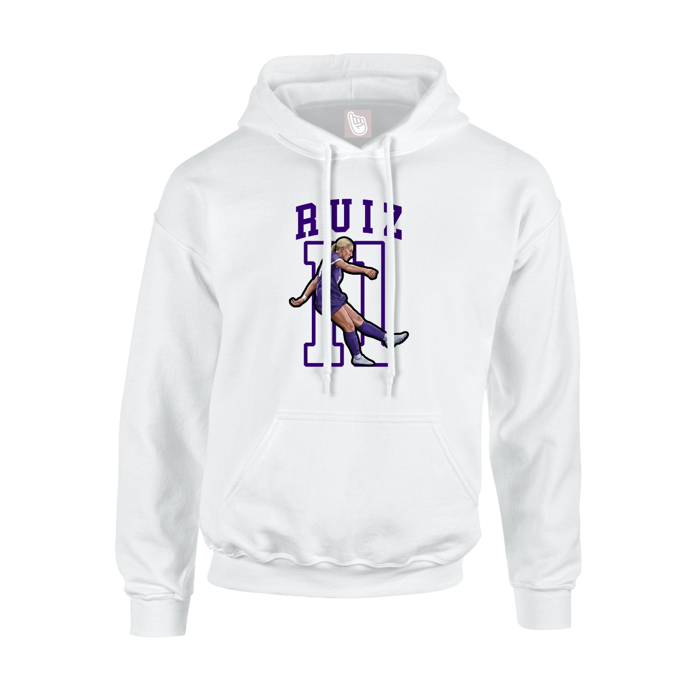 Youth Hoodie — Shirsey in White