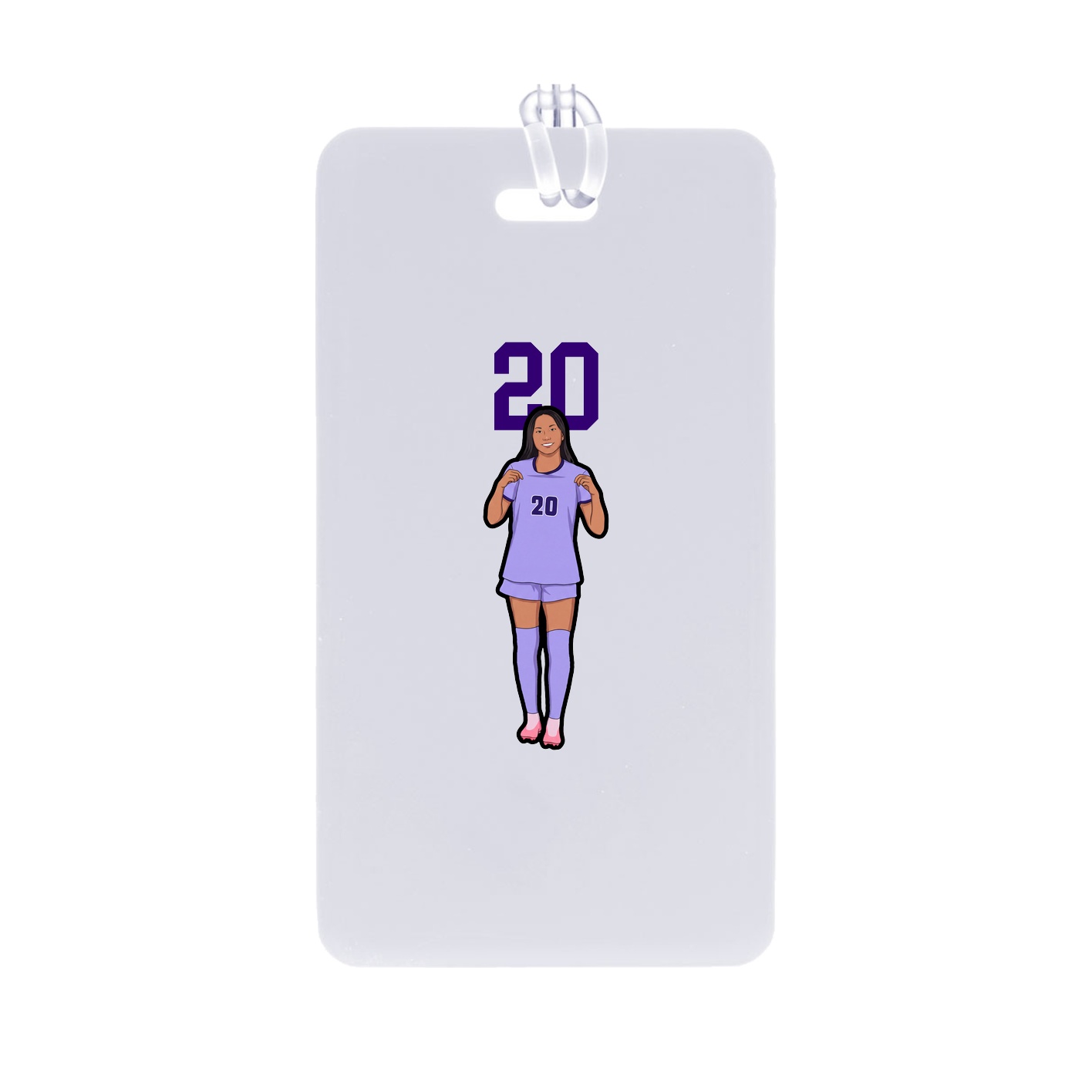 Bag Tag — Number Top in Classic