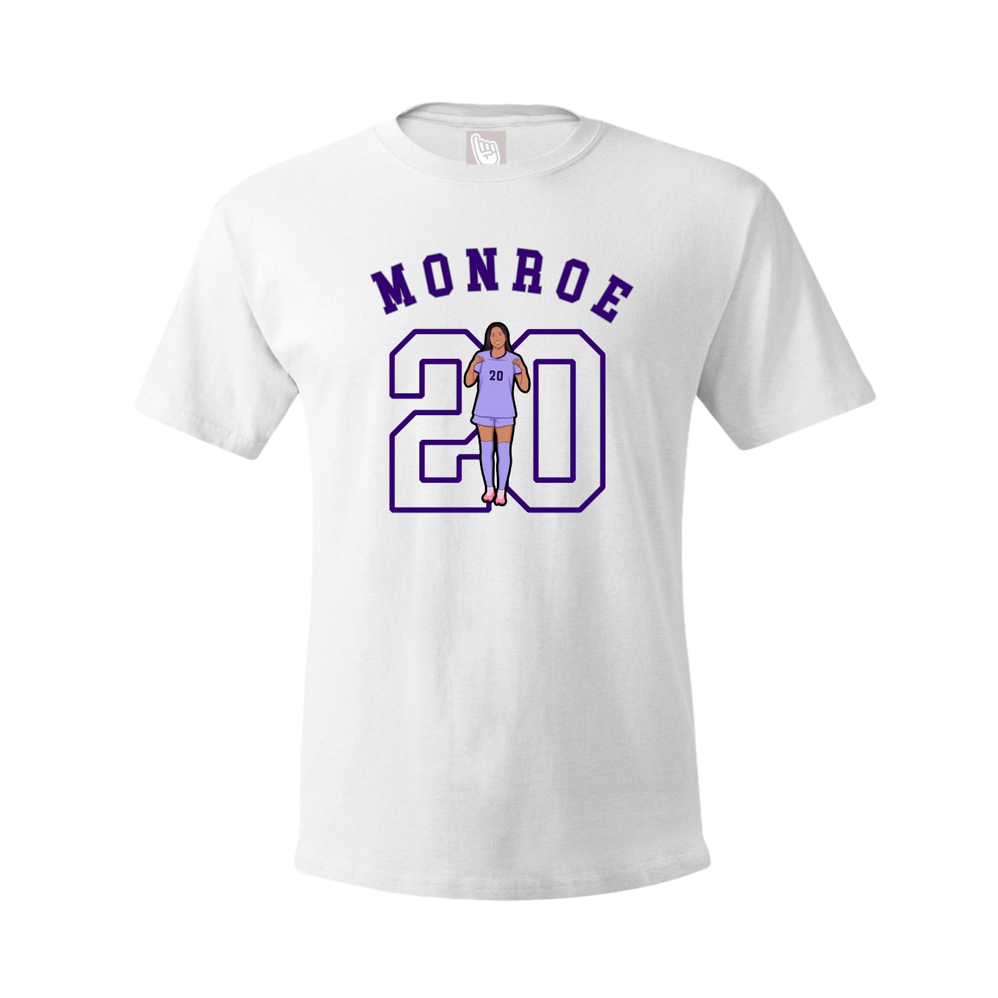 Tee — Shirsey Arch in White
