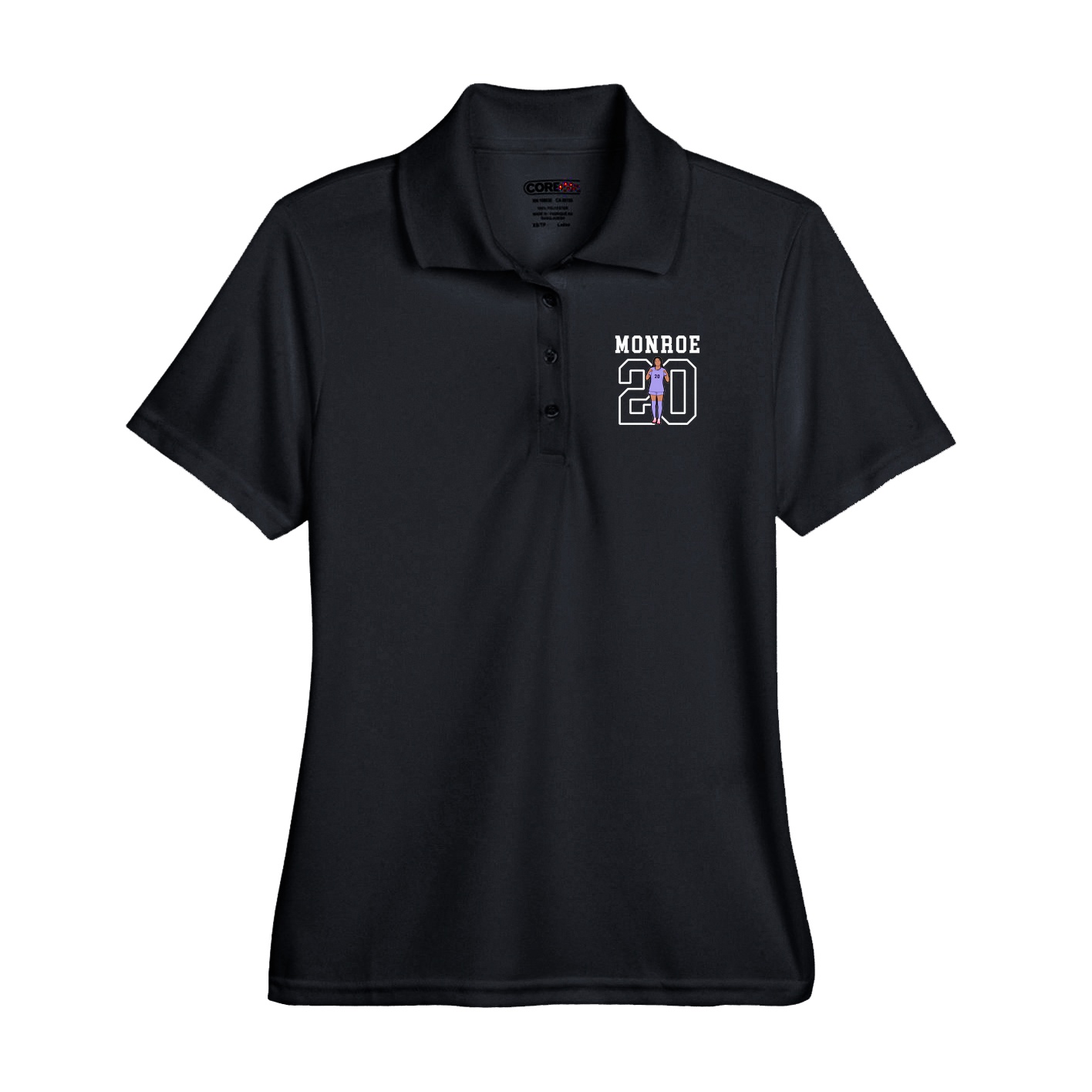 Performance Polo — Shirsey in Black