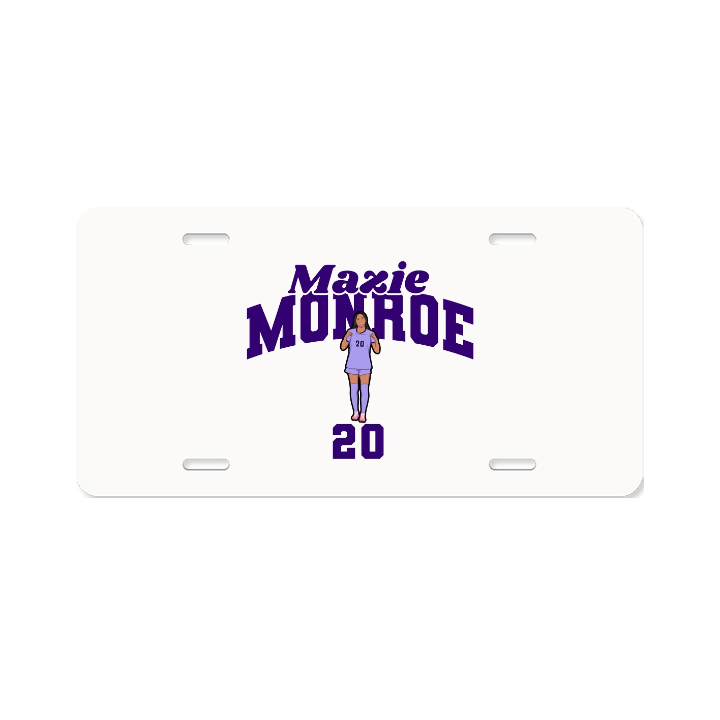 License Plate — Signature Arch in Classic