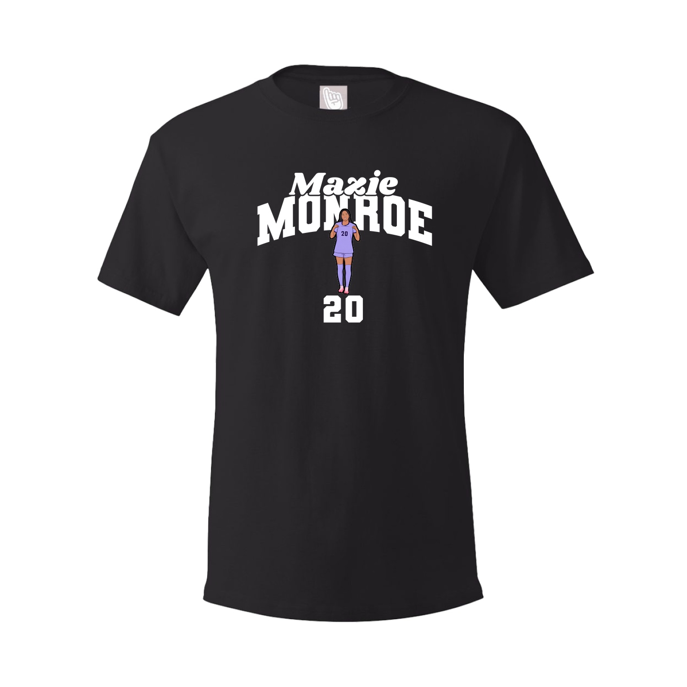 Tee — Signature Arch in Black
