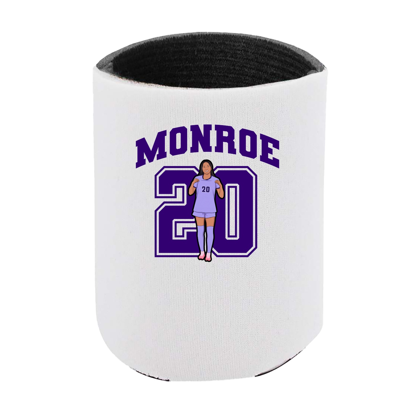 Can Holder — Number in White