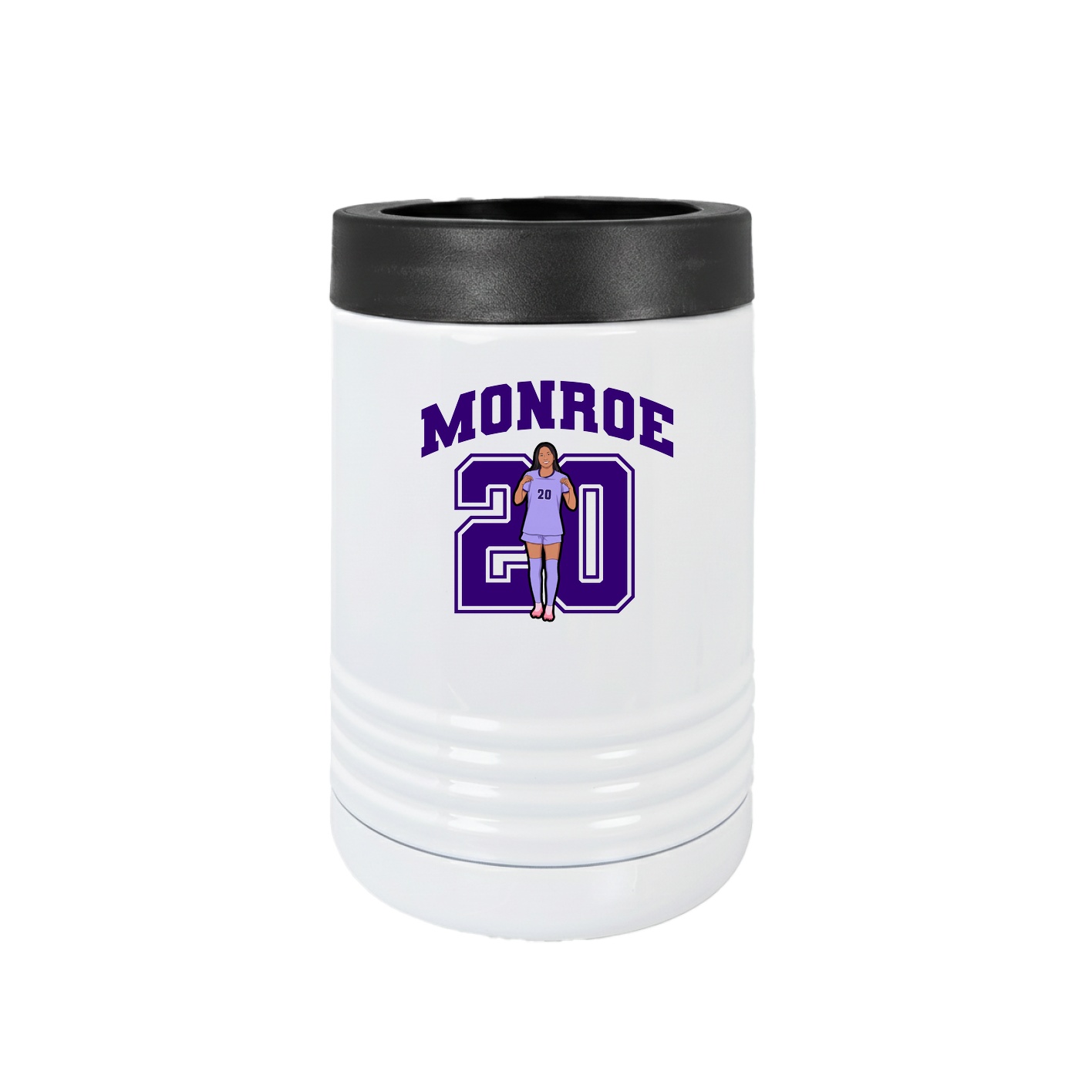Beverage Holder — Number in White