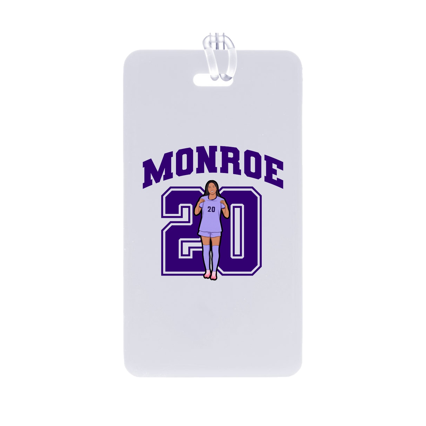 Bag Tag — Number in Classic