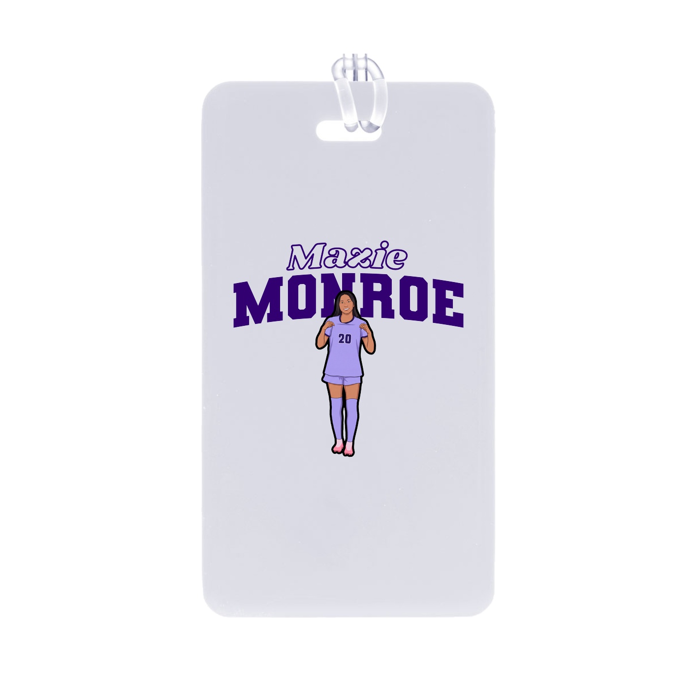 Bag Tag — Name Arch in Classic