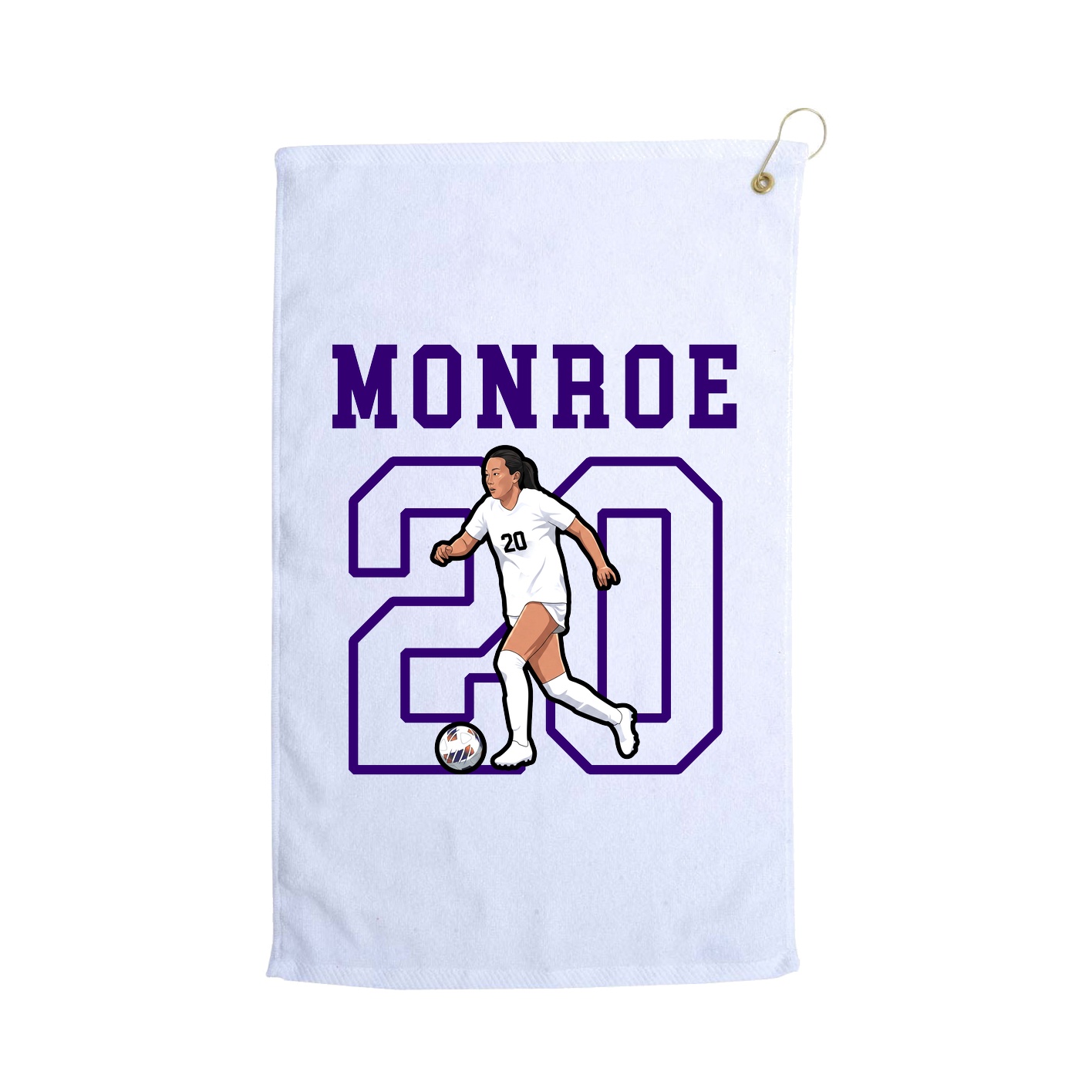 Golf Towel — Shirsey in White