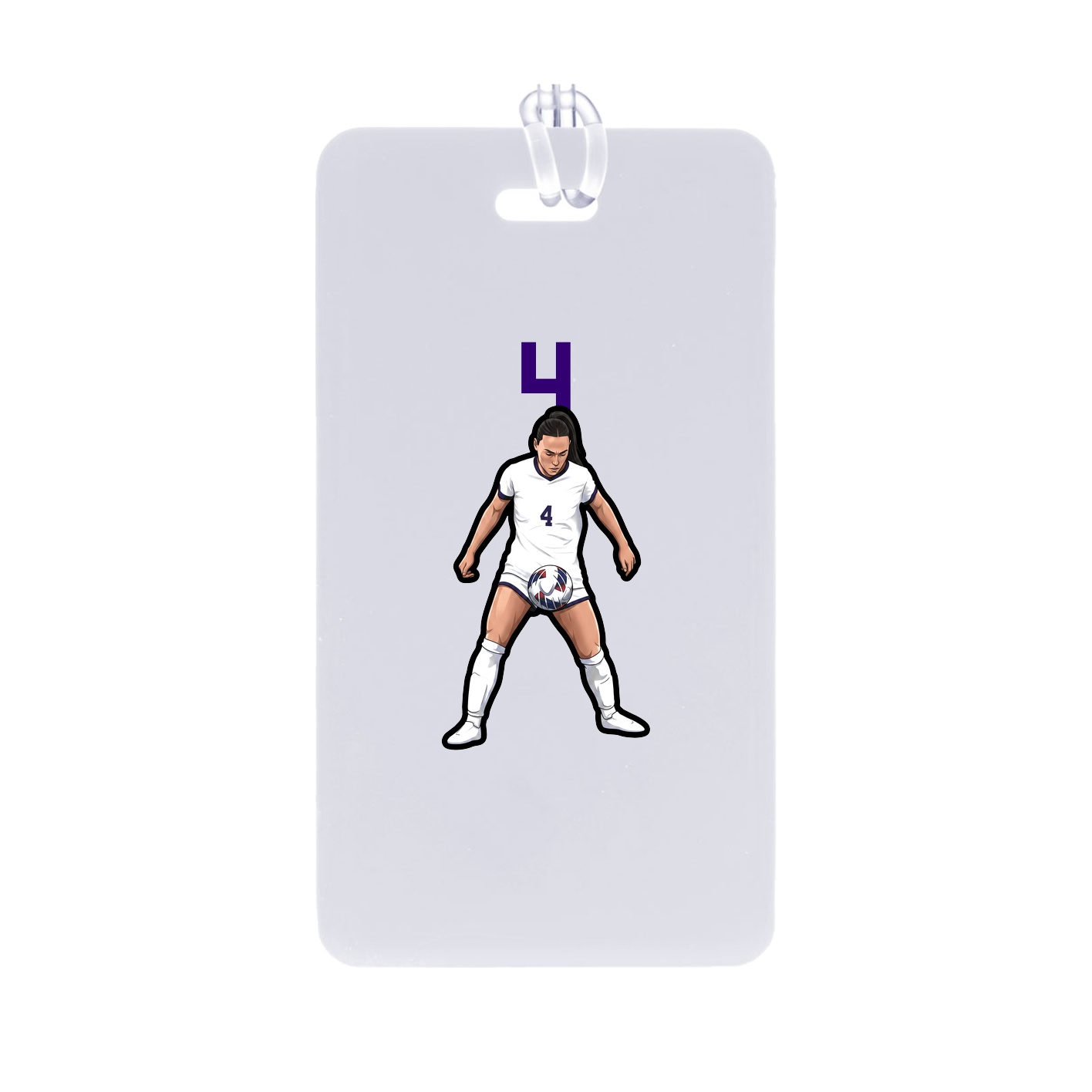 Bag Tag — Number Top in Classic
