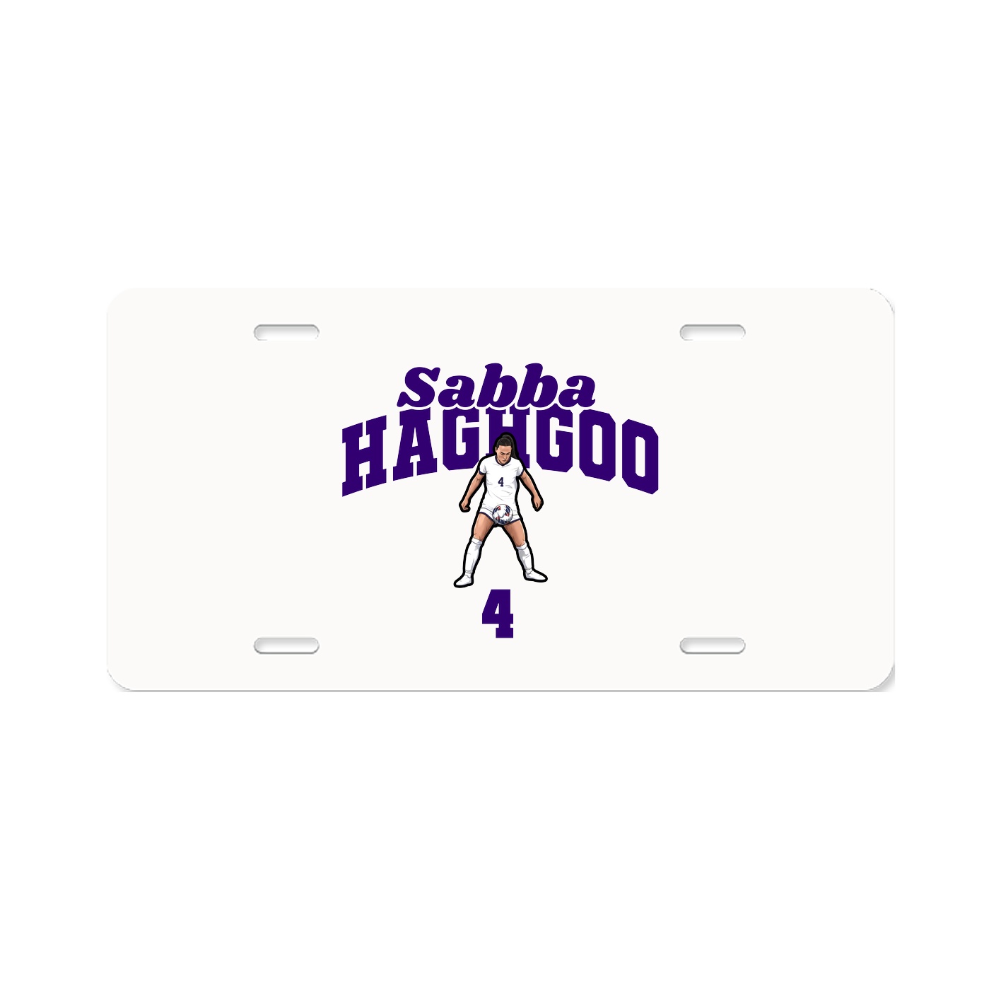 License Plate — Signature Arch in Classic