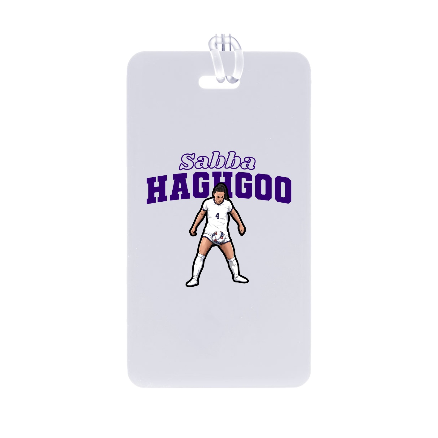 Bag Tag — Name Arch in Classic