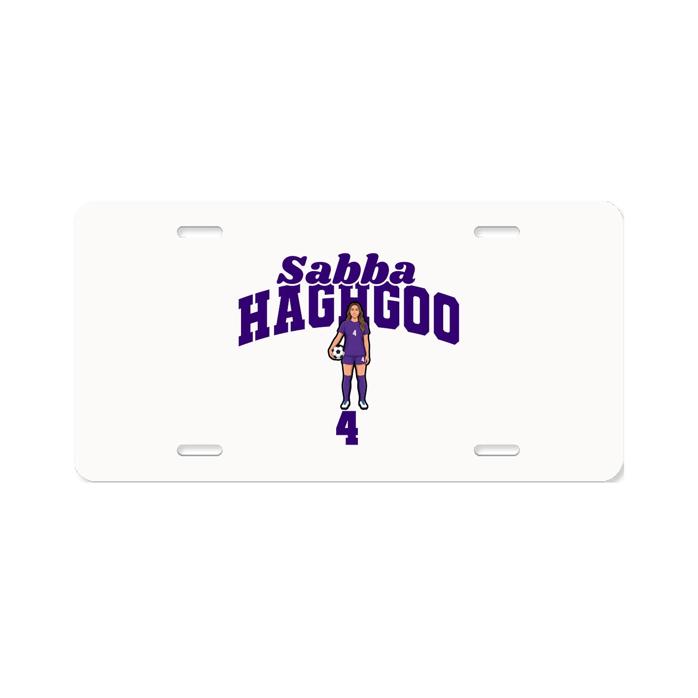License Plate — Signature Arch in Classic