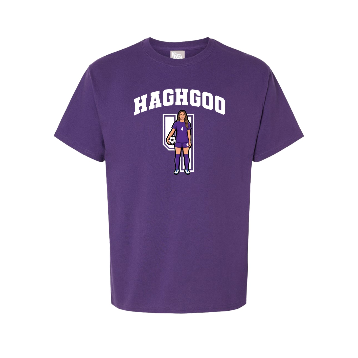 Tee — Number in Purple