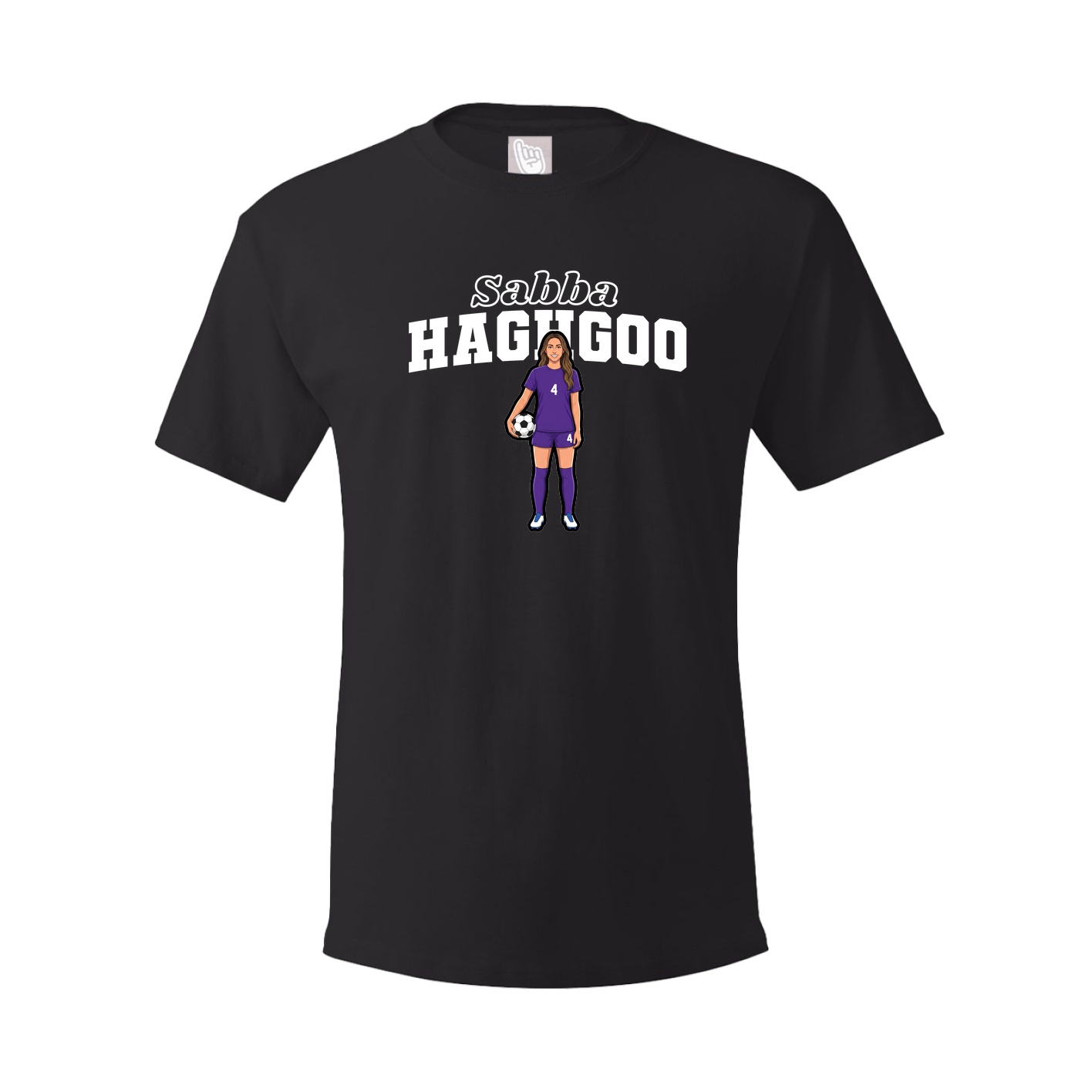 Tee — Name Arch in Black