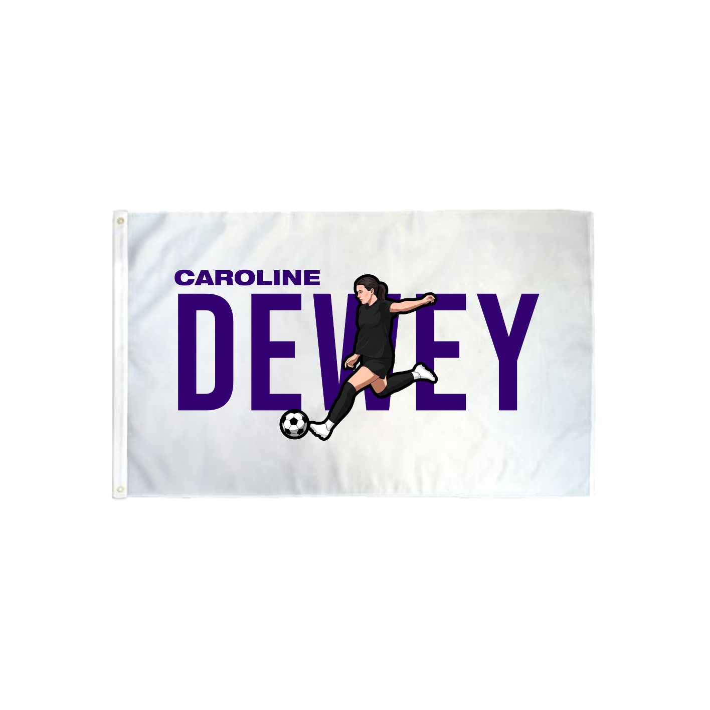 3x5 Flag — Player Name in Classic