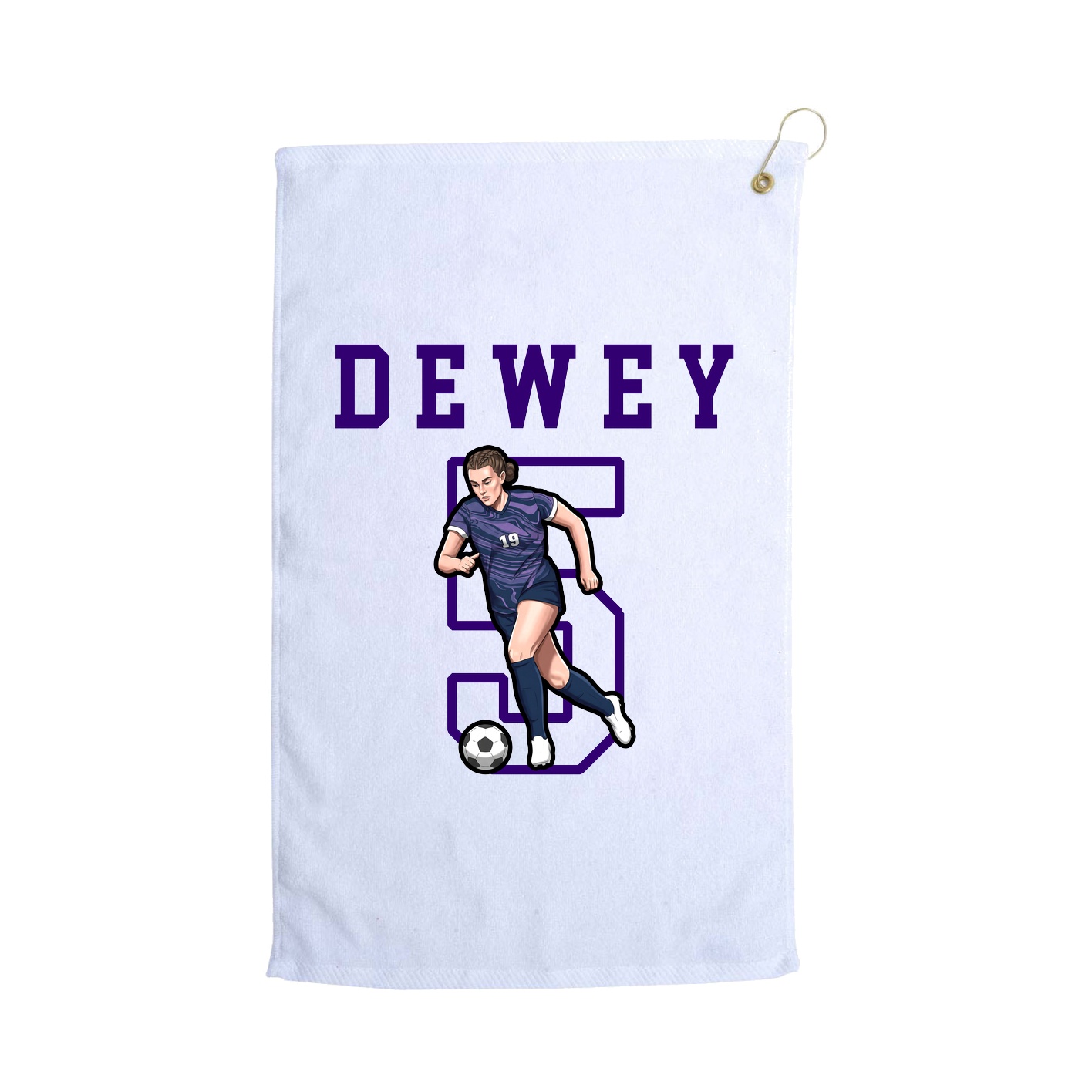 Golf Towel — Shirsey in White