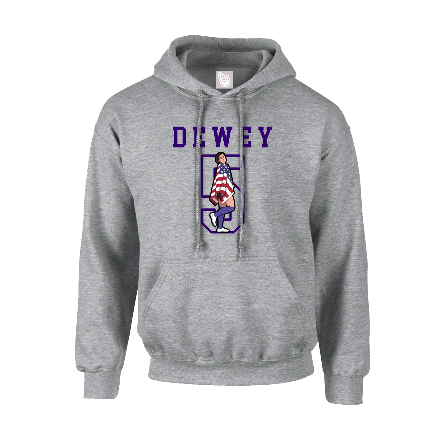 Youth Hoodie — Shirsey in Grey