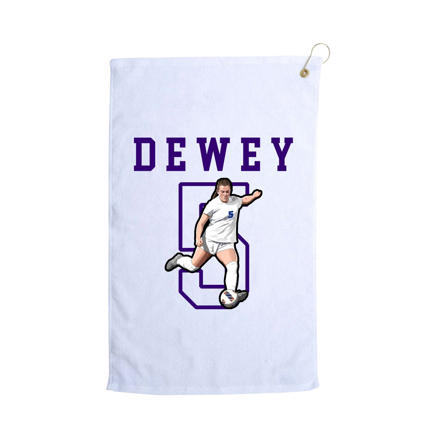 Golf Towel — Shirsey in White