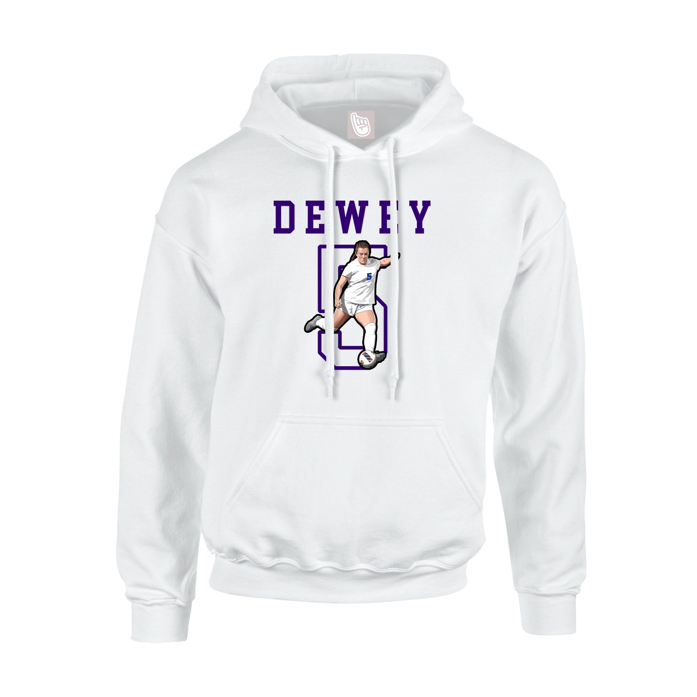 Youth Hoodie — Shirsey in White