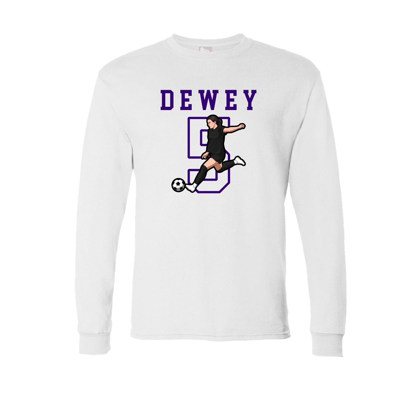 Long Sleeve Tee — Shirsey in White