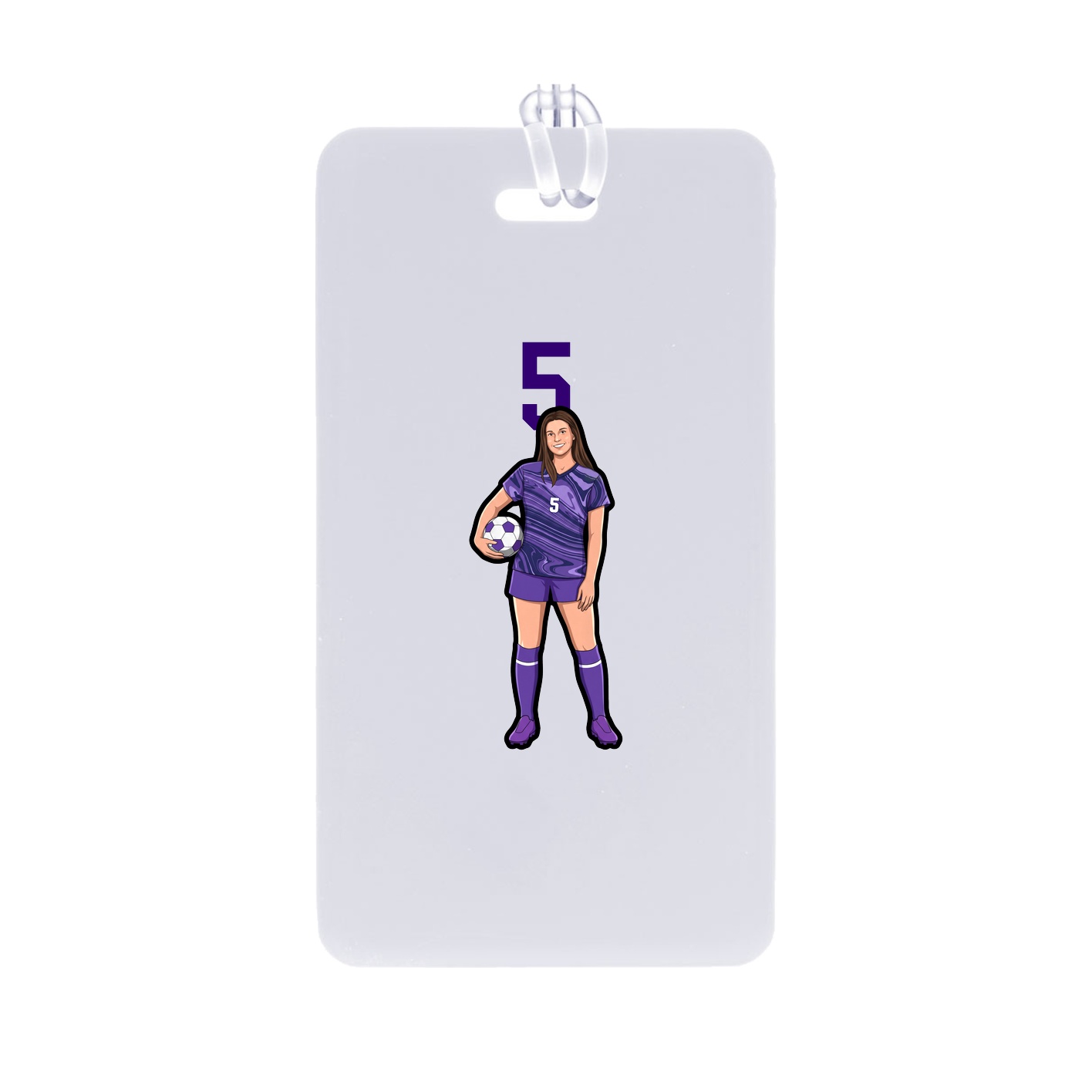 Bag Tag — Number Top in Classic