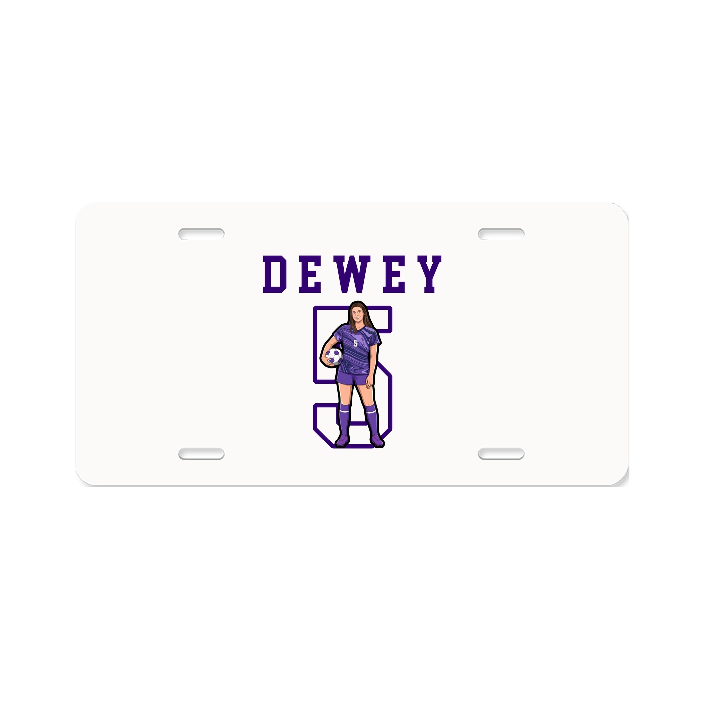License Plate — Shirsey in Classic