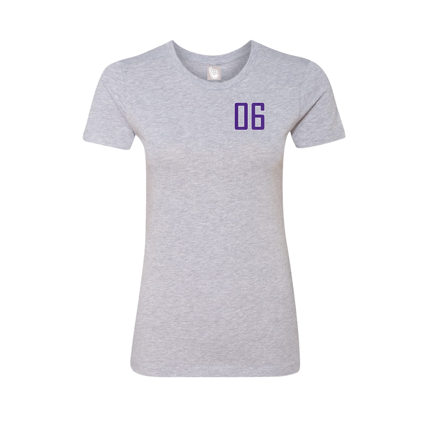 Womens Tee — Front Shirsy in Grey