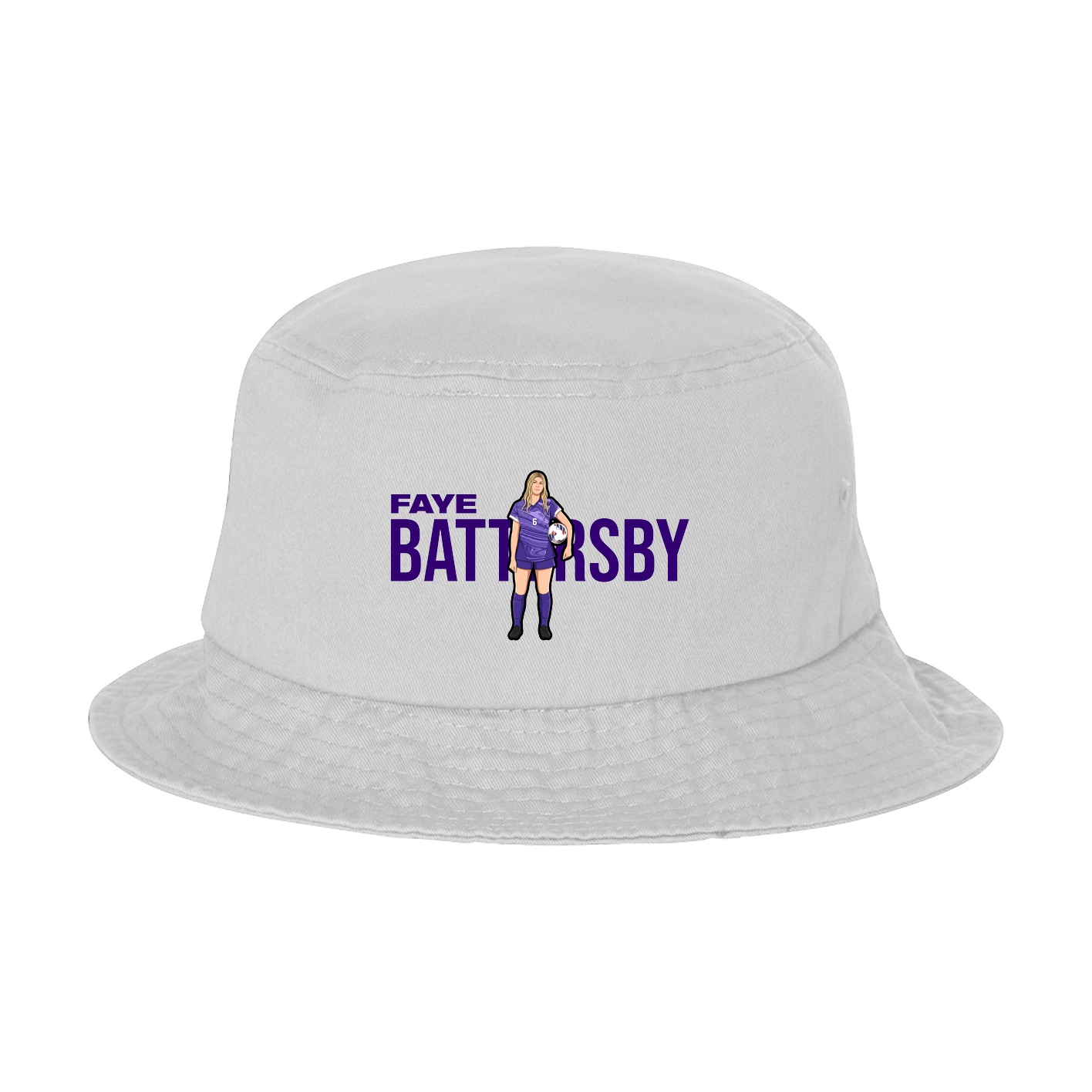 Bucket Cap — Player Name in White