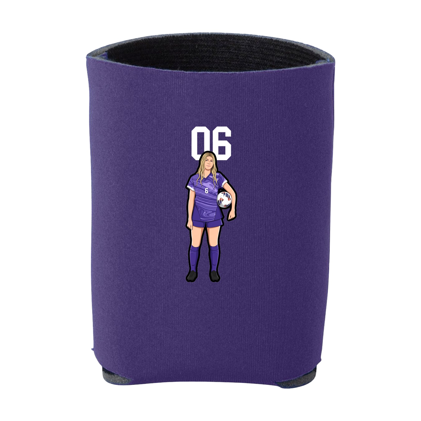 Can Holder — Number Top in Purple