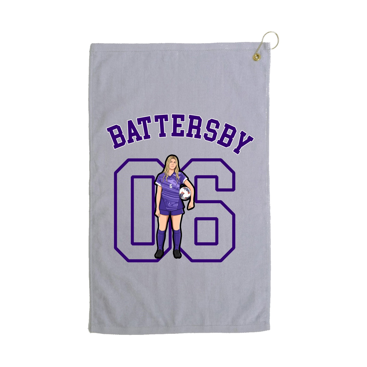 Golf Towel — Shirsey Arch in Grey