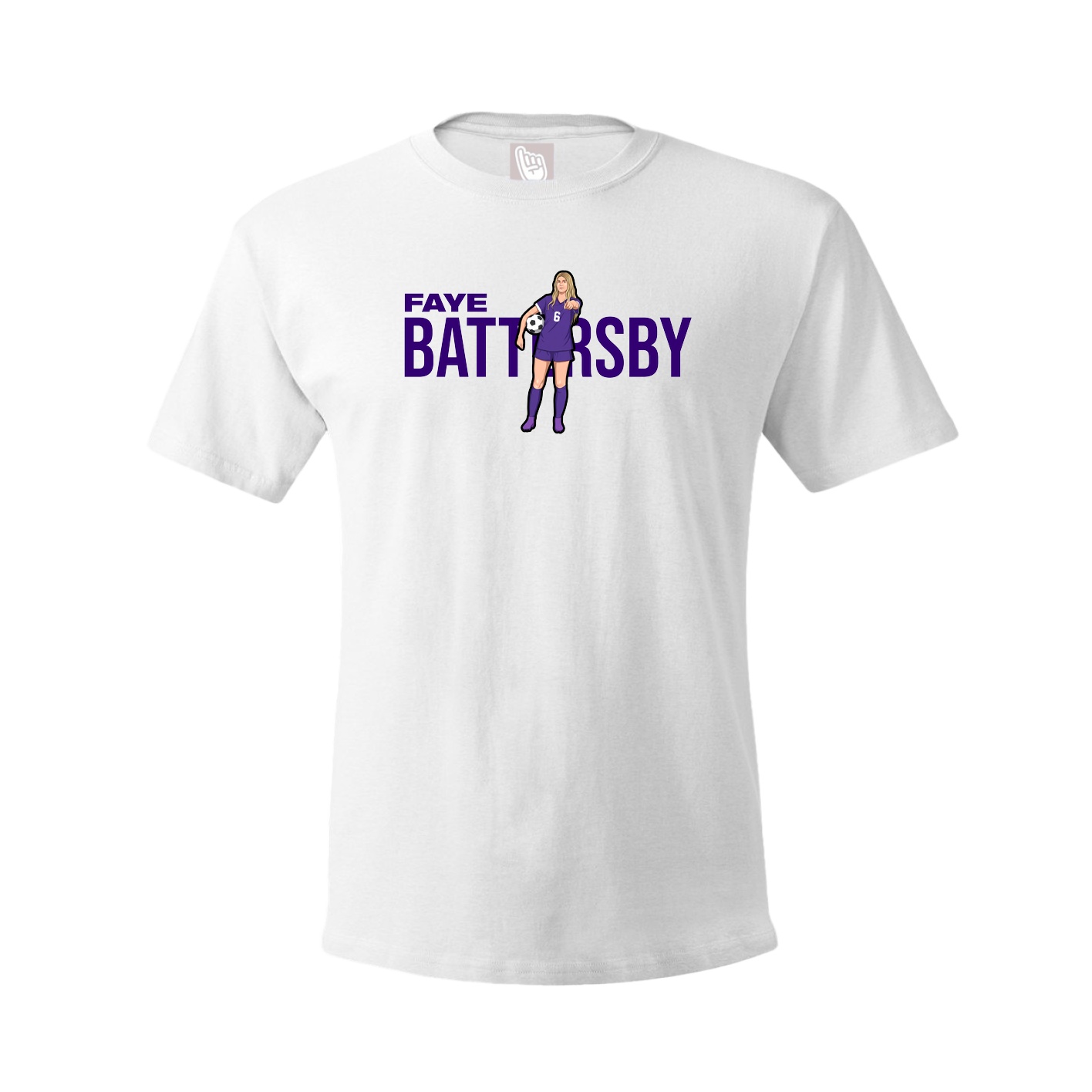 Tee — Player Name in White