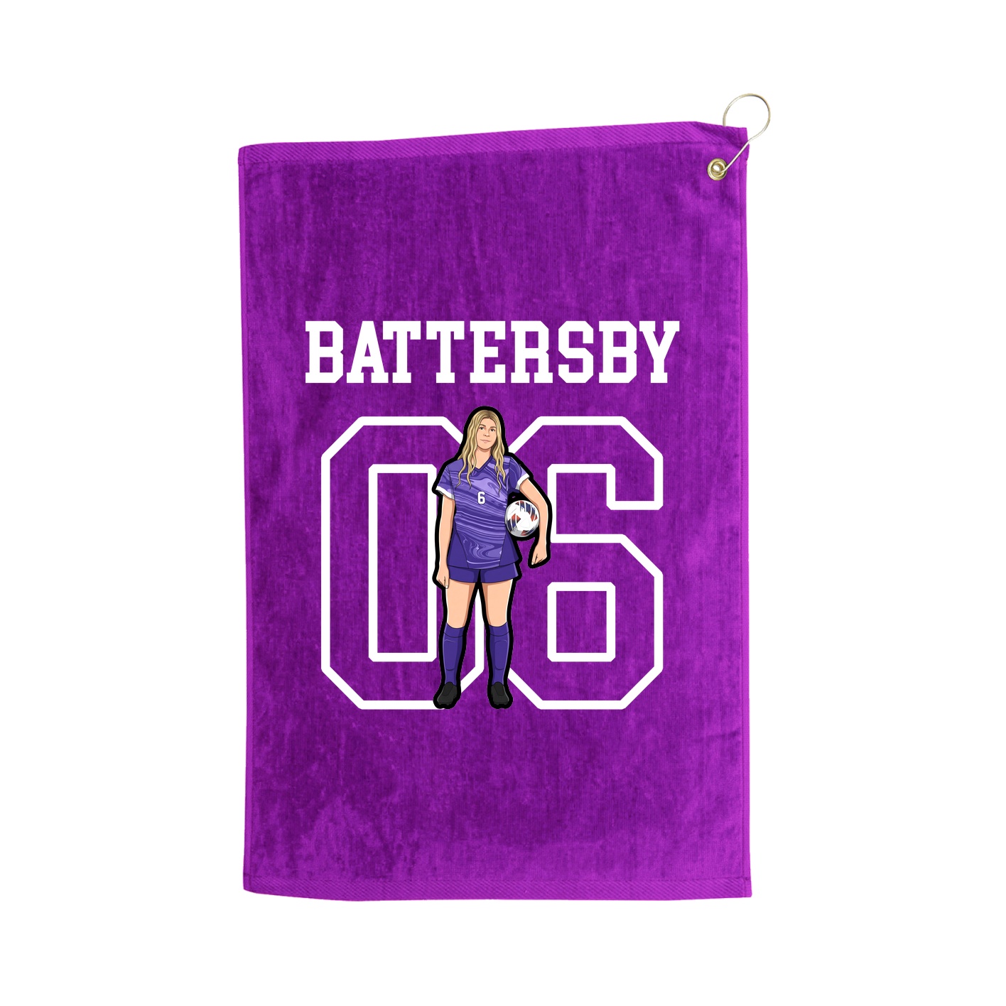 Golf Towel — Shirsey in Purple