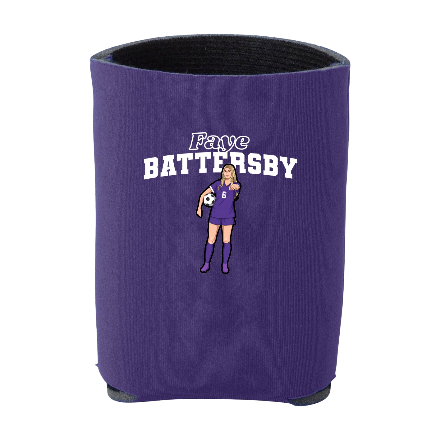 Can Holder — Name Arch in Purple
