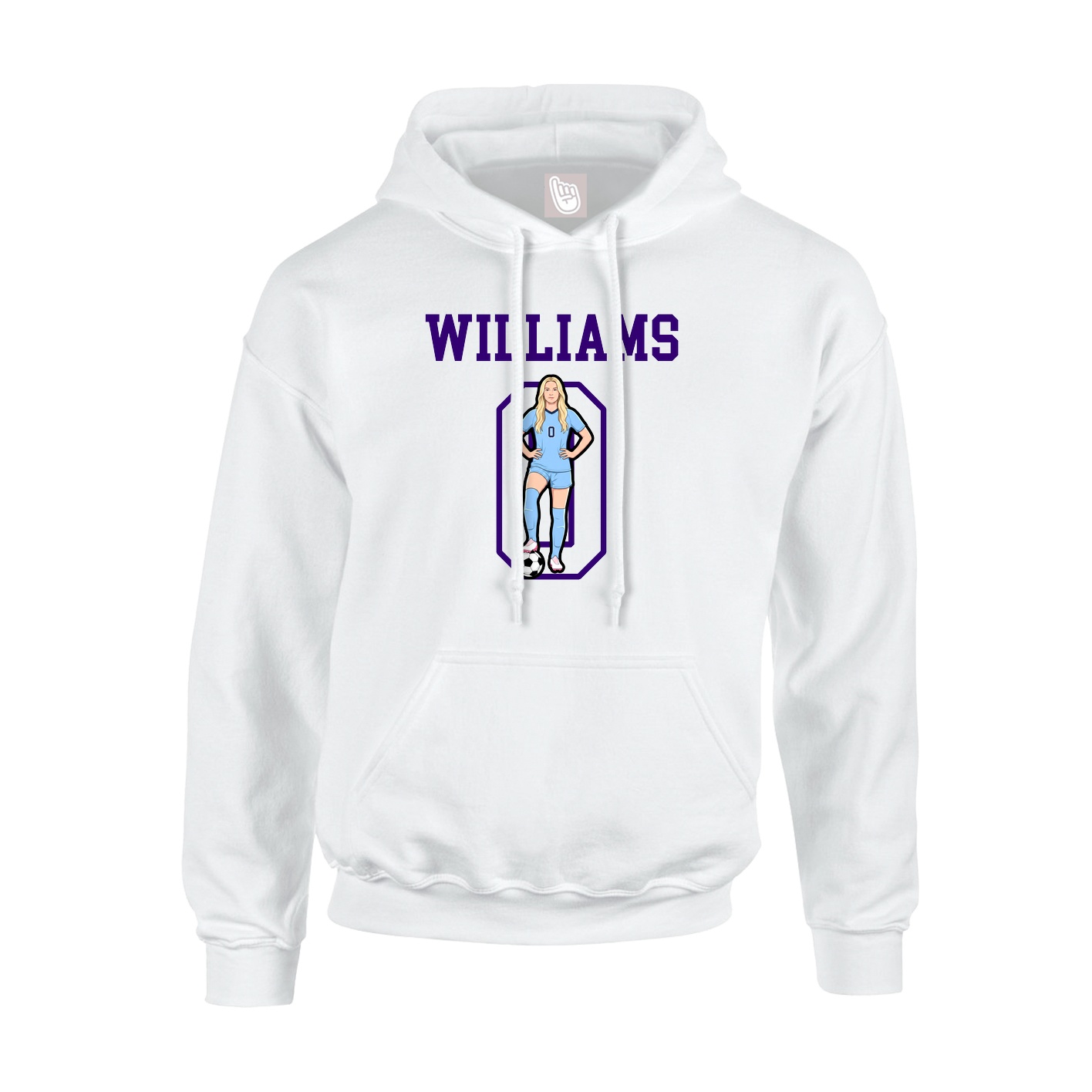 Youth Hoodie — Shirsey in White