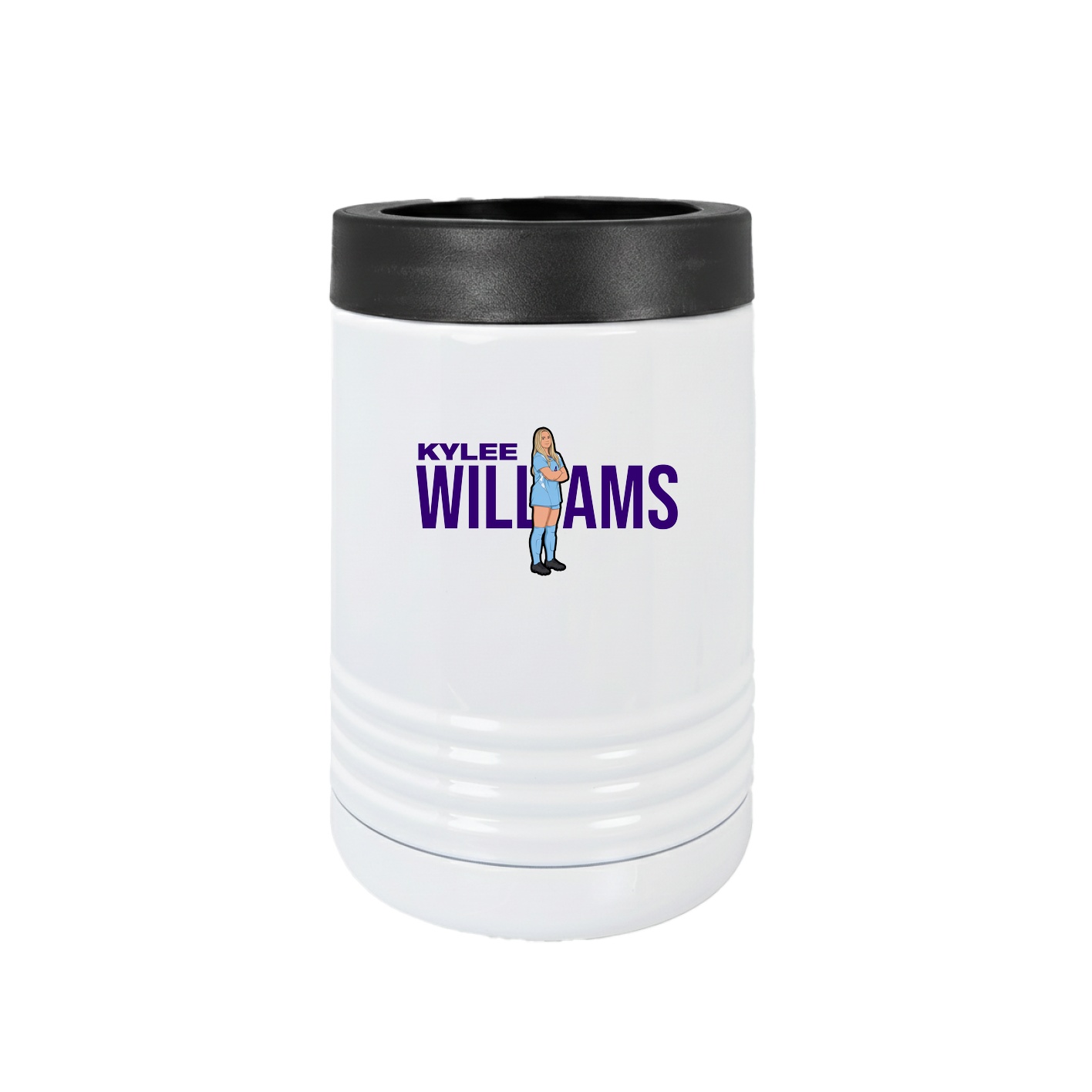 Beverage Holder — Player Name in White