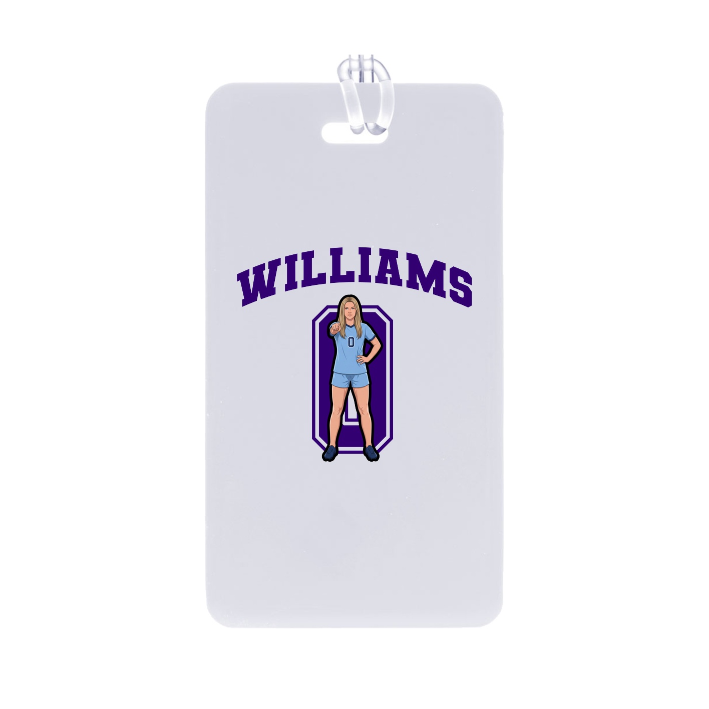 Bag Tag — Number in Classic