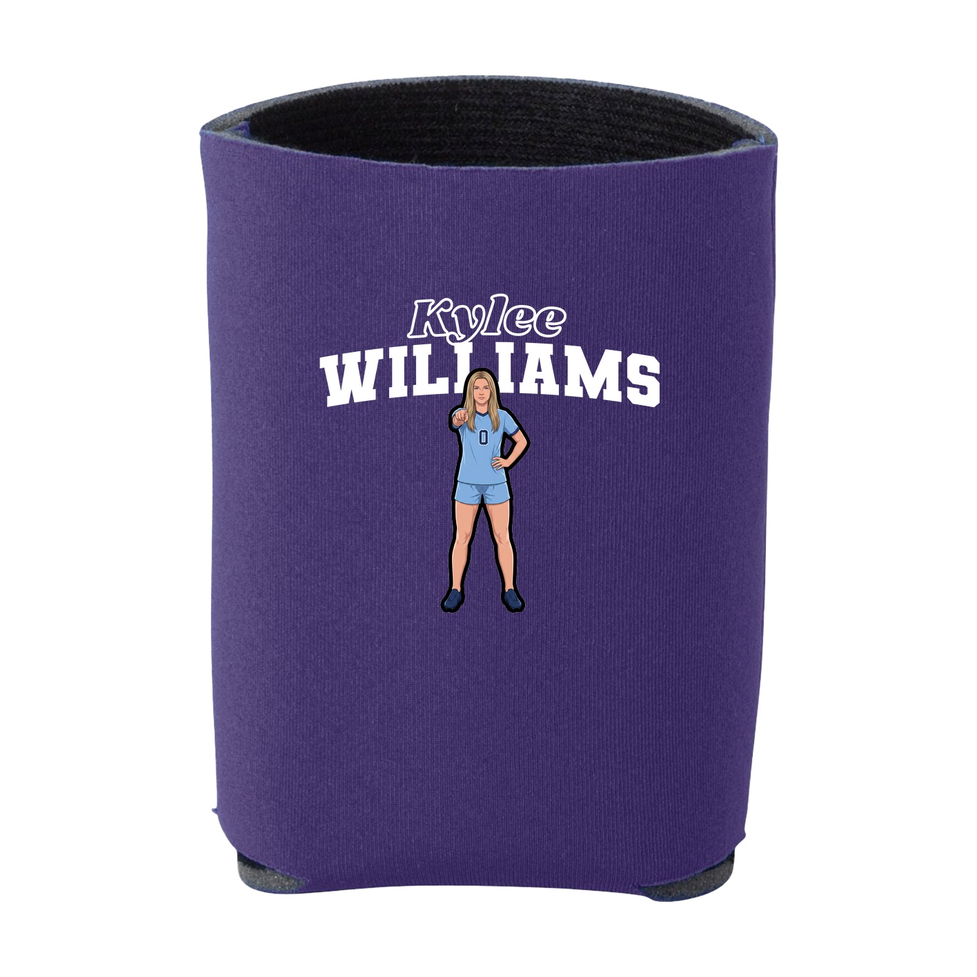 Can Holder — Name Arch in Purple