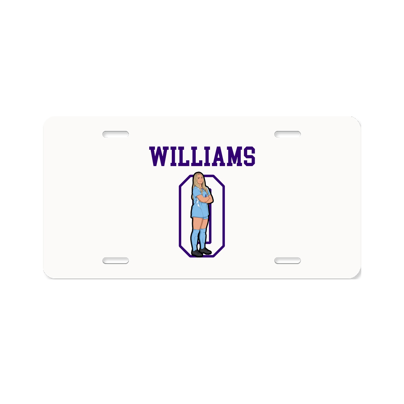 License Plate — Shirsey in Classic
