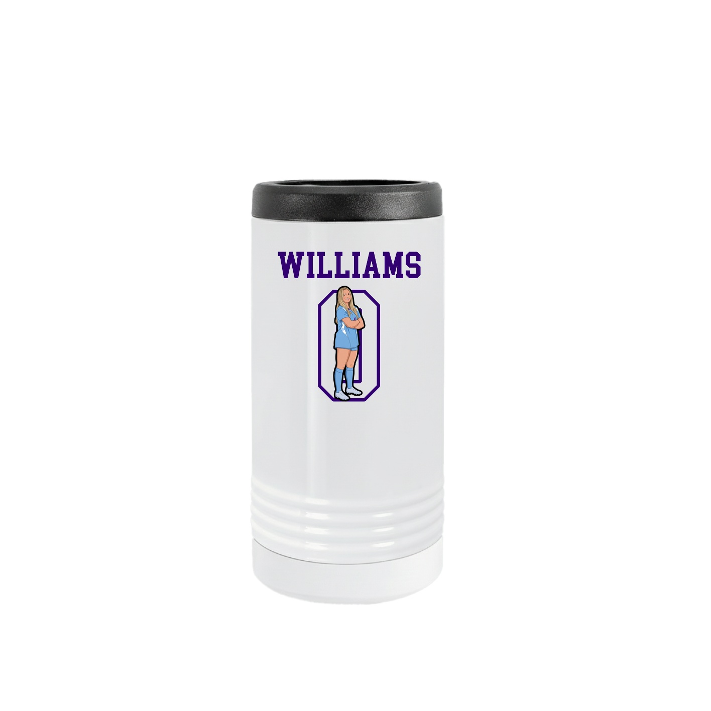 Slim Beverage Holder — Shirsey in White